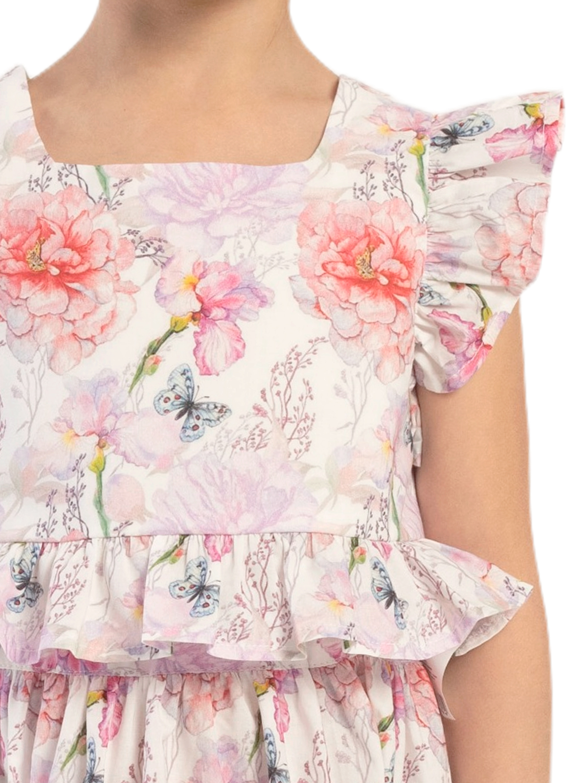 Комп.:блузка,юбка для девочки О57396 | Детская одежда оптом от производителя купить в Москве и по России ★★★  Оптовый магазин детской одежды «Карамелли»