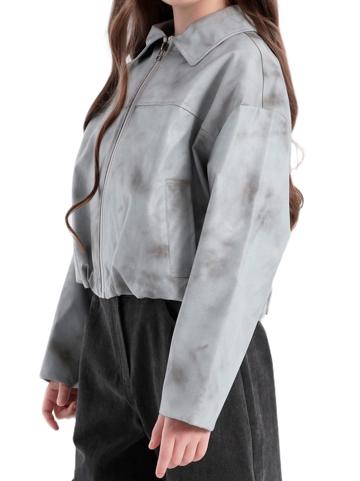 Куртка для девочки О57273 | Детская одежда оптом от производителя купить в Москве и по России ★★★  Оптовый магазин детской одежды «Карамелли»