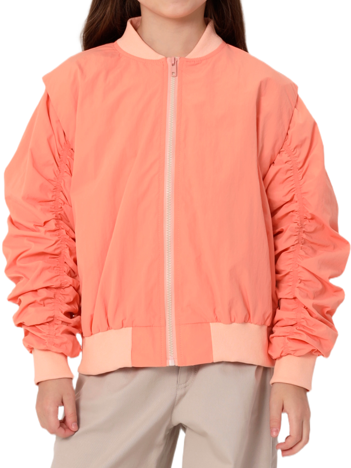 Куртка для девочки О57272 | Детская одежда оптом от производителя купить в Москве и по России ★★★  Оптовый магазин детской одежды «Карамелли»