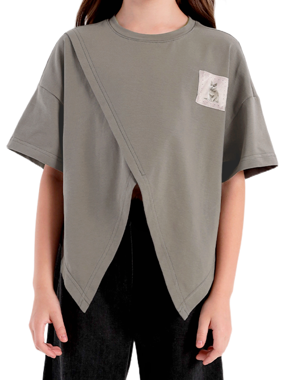 Джемпер для девочки О57276 | Детская одежда оптом от производителя купить в Москве и по России ★★★  Оптовый магазин детской одежды «Карамелли»