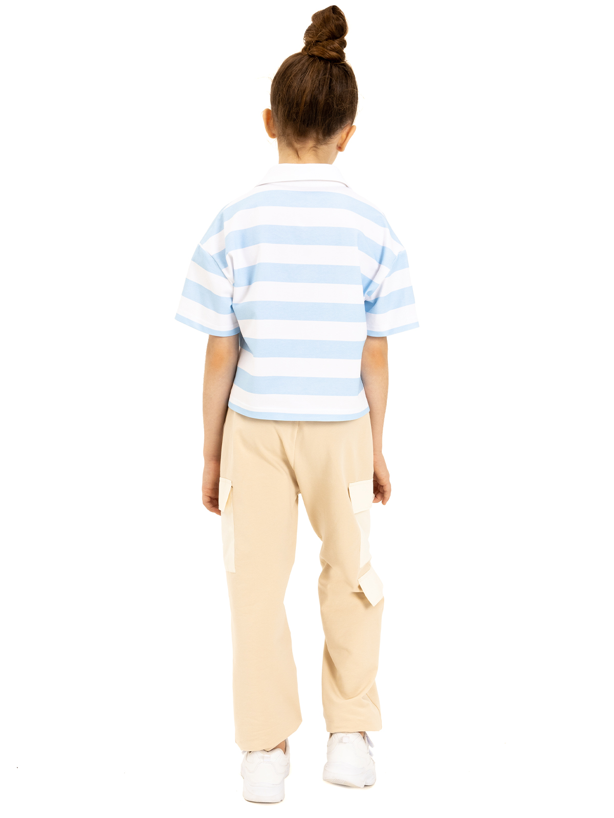 Брюки для девочки О55921 | Детская одежда оптом от производителя купить в Москве и по России ★★★  Оптовый магазин детской одежды «Карамелли»