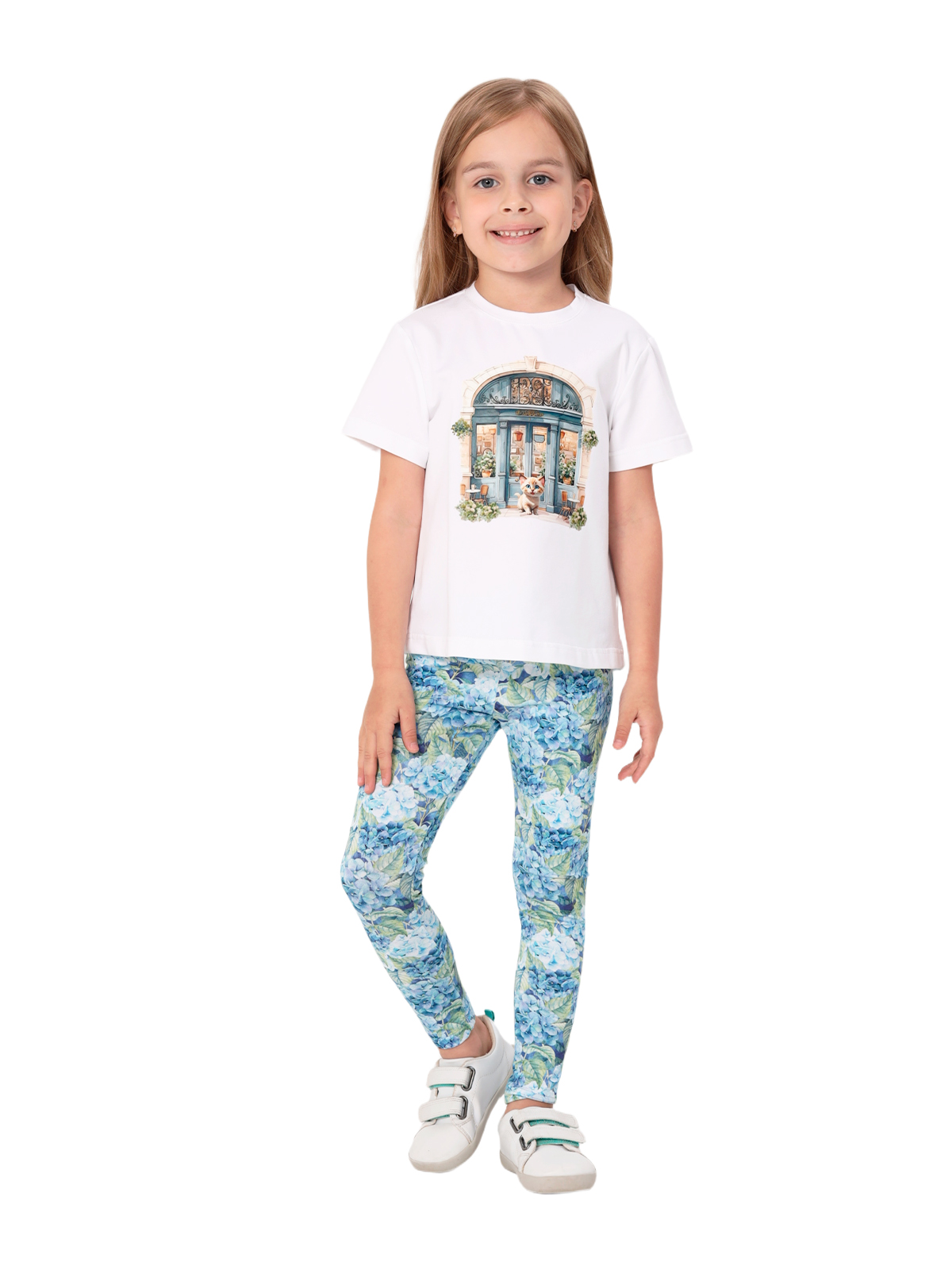 Брюки для девочки О57245 | Детская одежда оптом от производителя купить в Москве и по России ★★★  Оптовый магазин детской одежды «Карамелли»