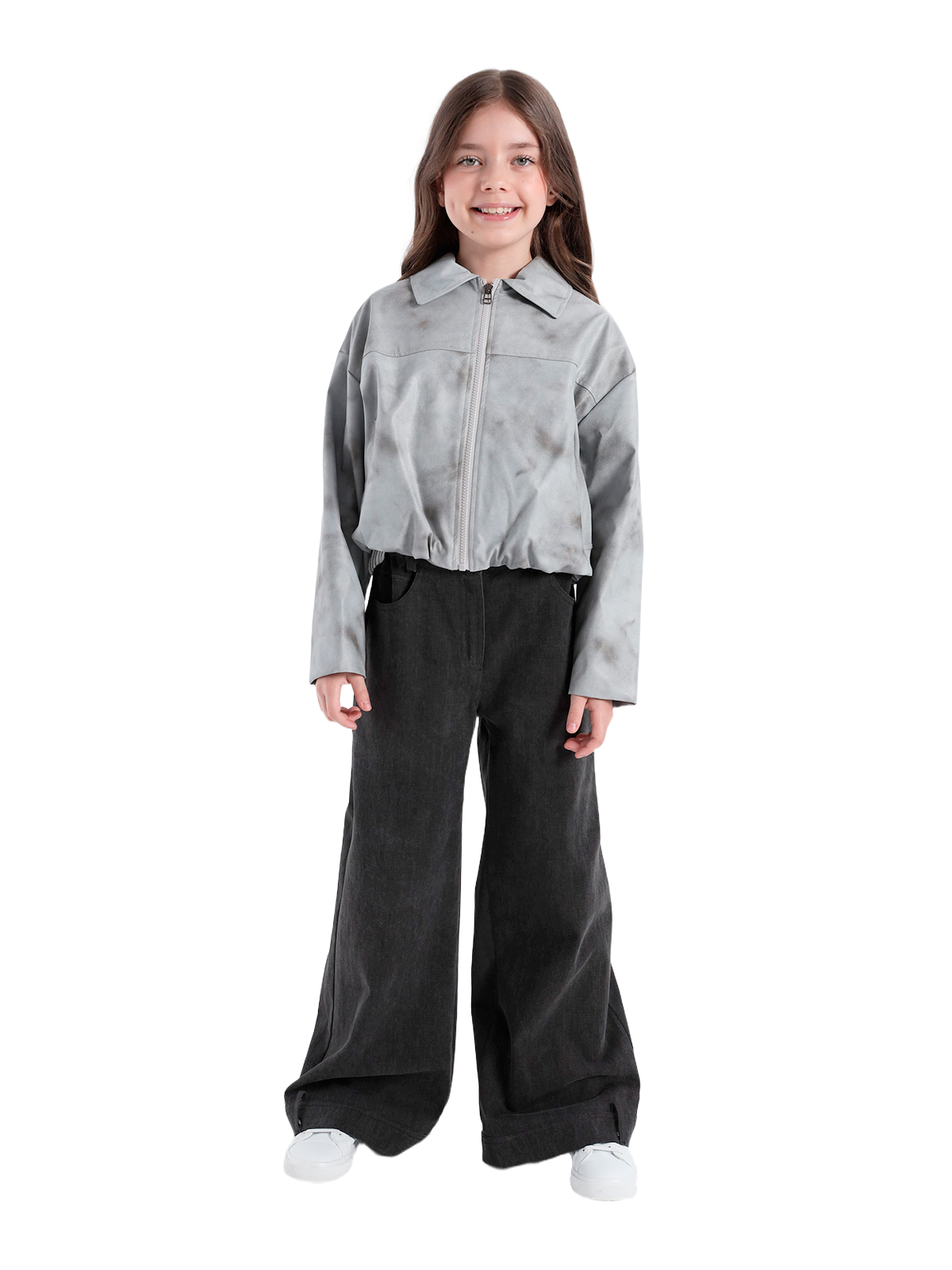 Куртка для девочки О57273 | Детская одежда оптом от производителя купить в Москве и по России ★★★  Оптовый магазин детской одежды «Карамелли»