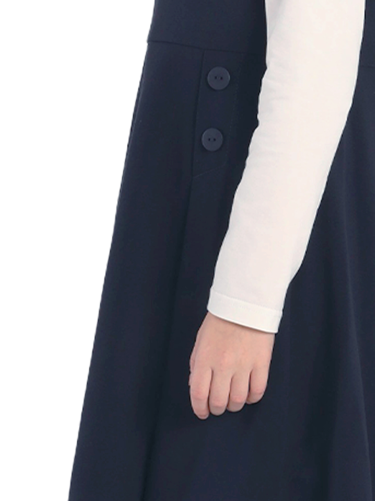 Школьный сарафан для девочки О76071 | Детская одежда оптом от производителя купить в Москве и по России ★★★  Оптовый магазин детской одежды «Карамелли»