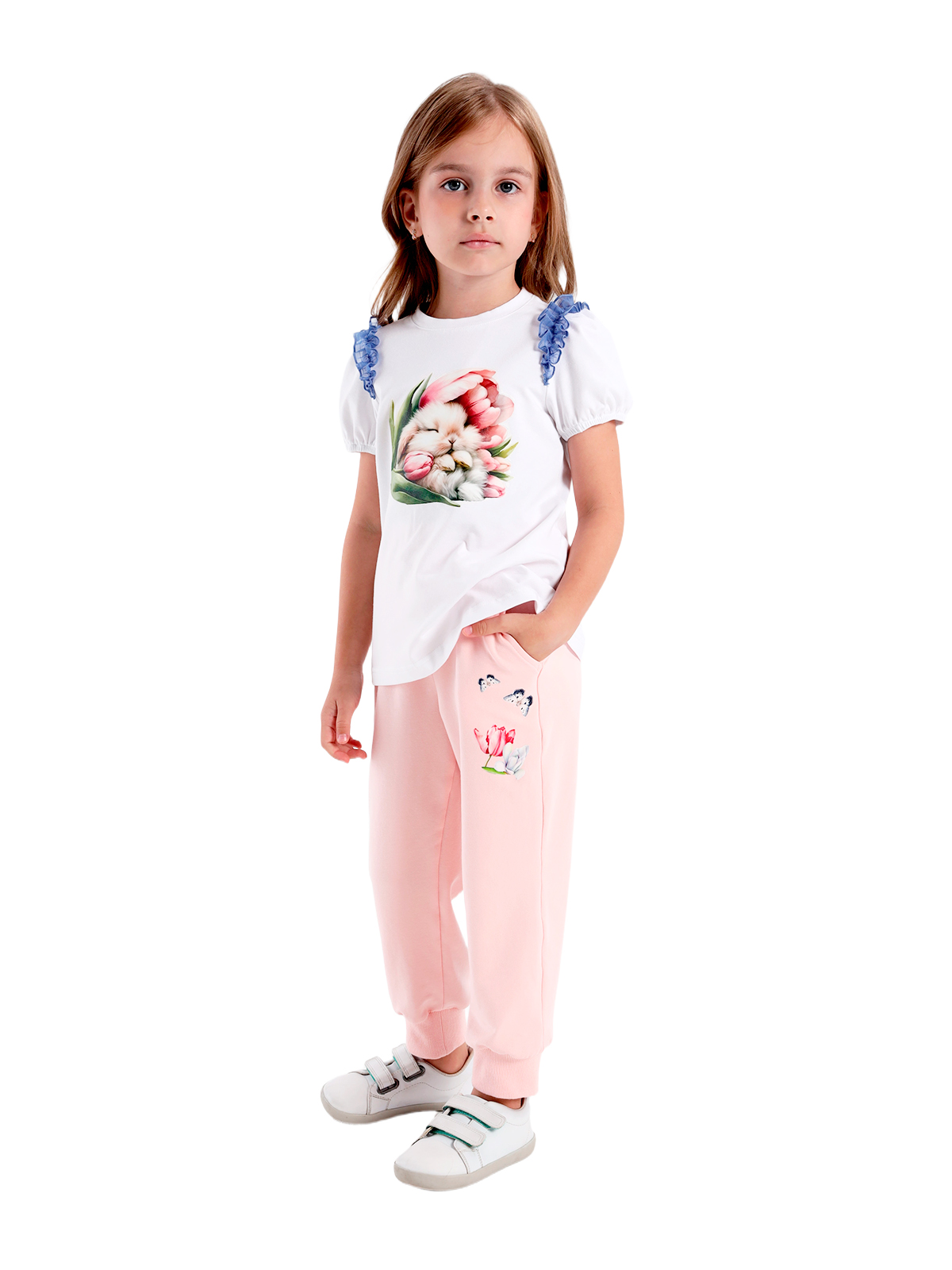 Блузка для девочки О57237 | Детская одежда оптом от производителя купить в Москве и по России ★★★  Оптовый магазин детской одежды «Карамелли»