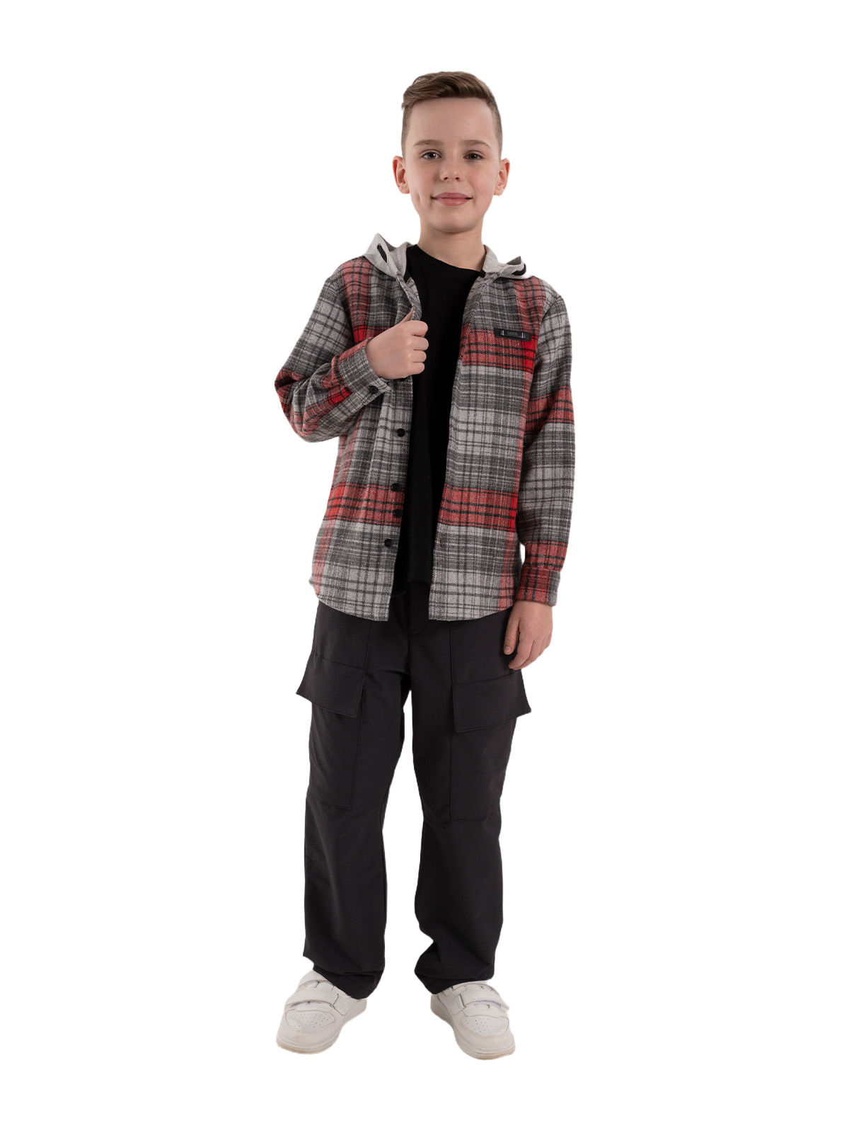 Куртка для мальчика О36247 | Детская одежда оптом от производителя купить в Москве и по России ★★★  Оптовый магазин детской одежды «Карамелли»