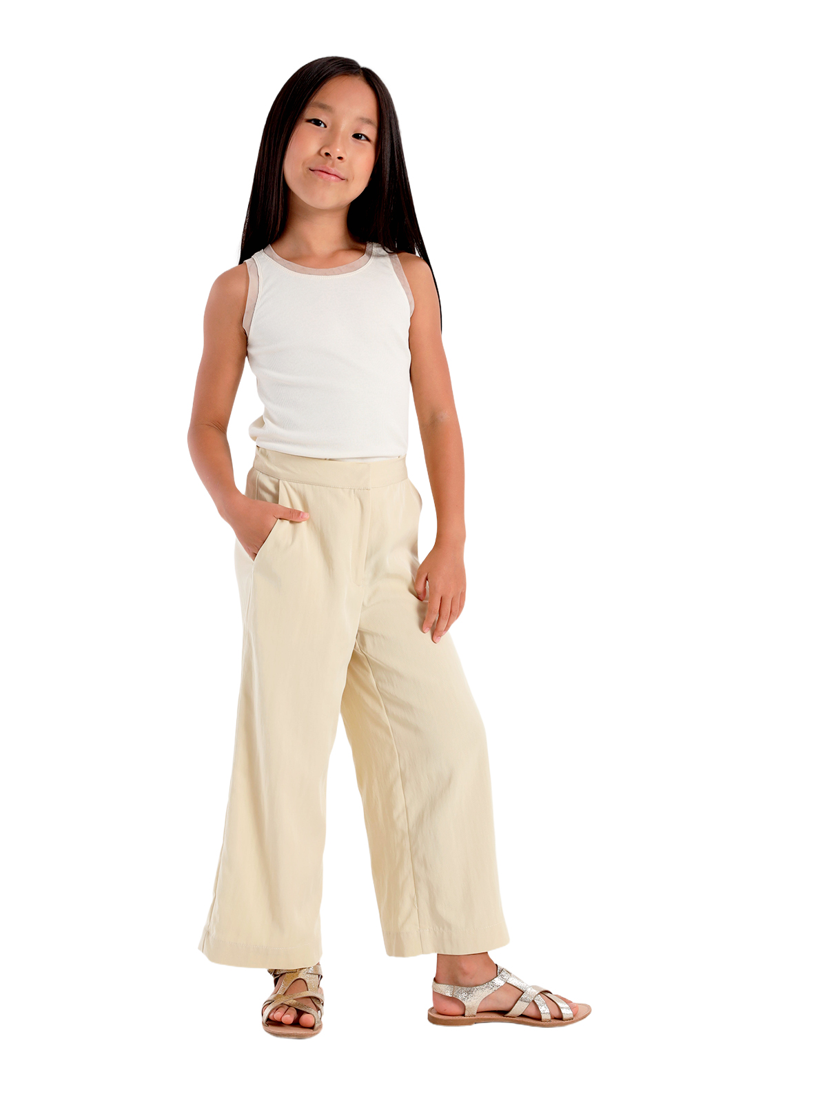 Брюки для девочки О57291 | Детская одежда оптом от производителя купить в Москве и по России ★★★  Оптовый магазин детской одежды «Карамелли»