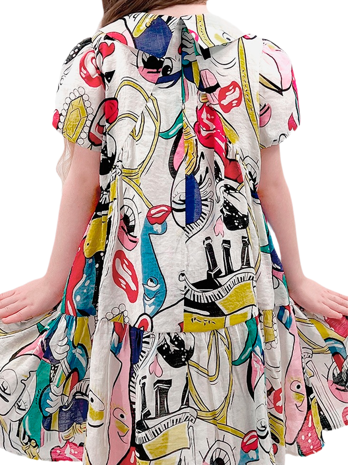 Платье для девочки О57230 | Детская одежда оптом от производителя купить в Москве и по России ★★★  Оптовый магазин детской одежды «Карамелли»