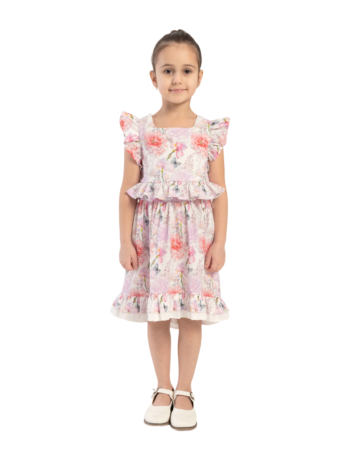 Комп.:блузка,юбка для девочки О57396 | Детская одежда оптом от производителя купить в Москве и по России ★★★  Оптовый магазин детской одежды «Карамелли»