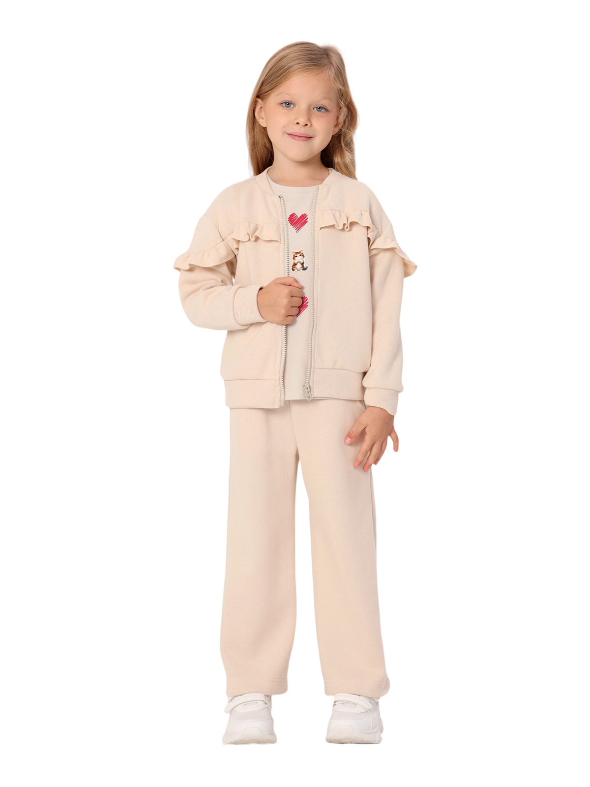 Джемпер для девочки О57304 | Детская одежда оптом от производителя купить в Москве и по России ★★★  Оптовый магазин детской одежды «Карамелли»