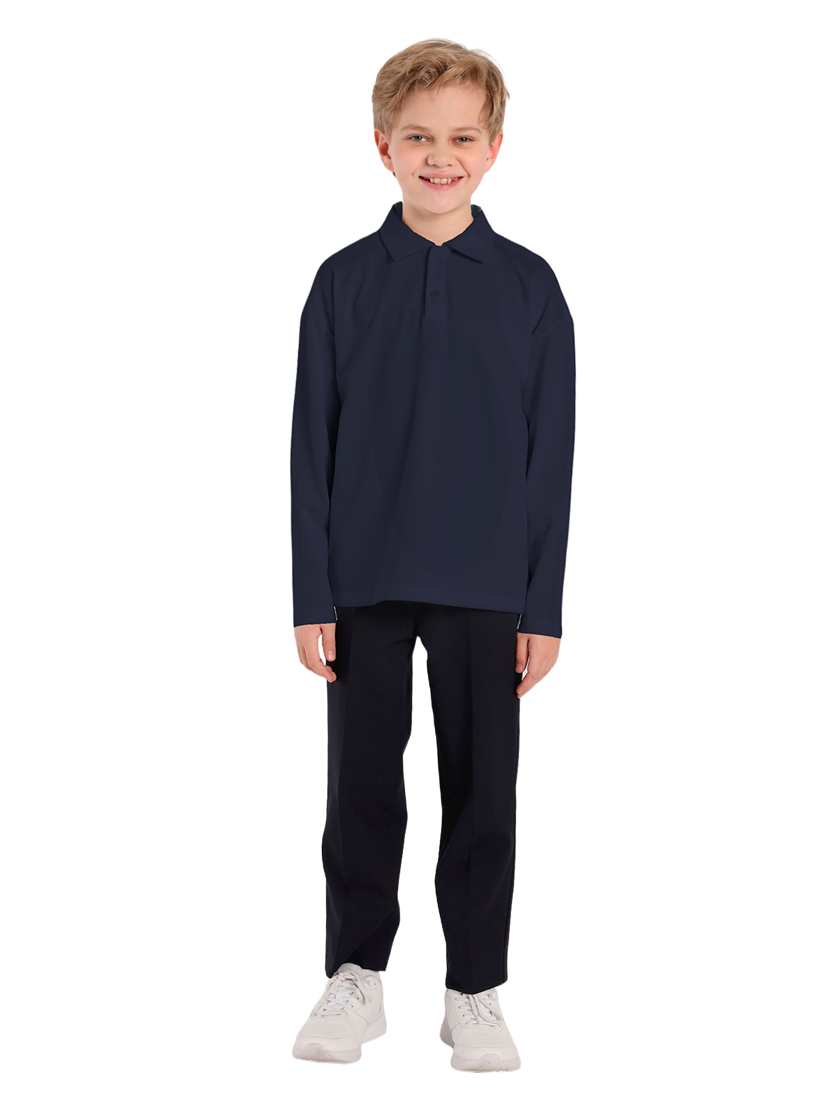 Предзаказ |  О17393 Джемпер мал. 134-68 синий  | Детская одежда оптом от производителя купить в Москве и по России ★★★  Оптовый магазин детской одежды «Карамелли»