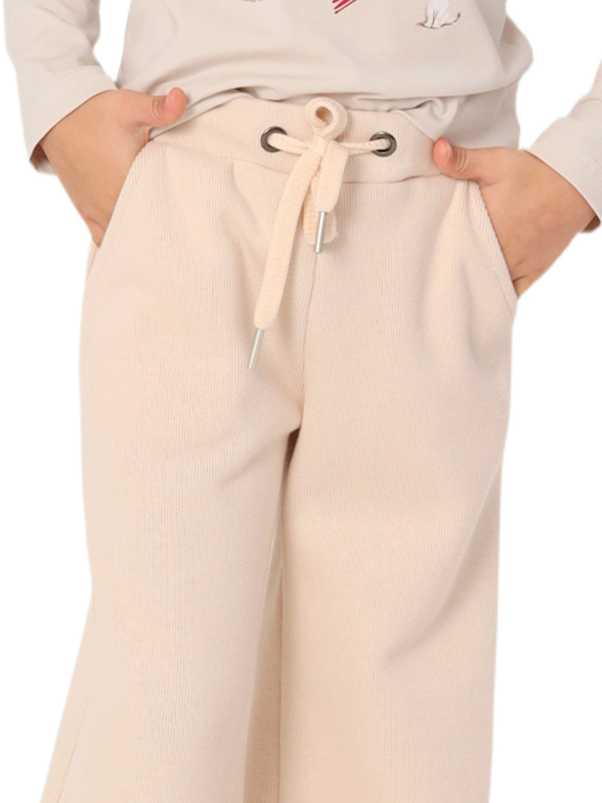 Брюки для девочки О57305 | Детская одежда оптом от производителя купить в Москве и по России ★★★  Оптовый магазин детской одежды «Карамелли»