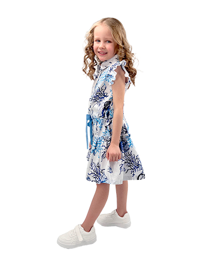 Блузка для девочки О57425 | Детская одежда оптом от производителя купить в Москве и по России ★★★  Оптовый магазин детской одежды «Карамелли»