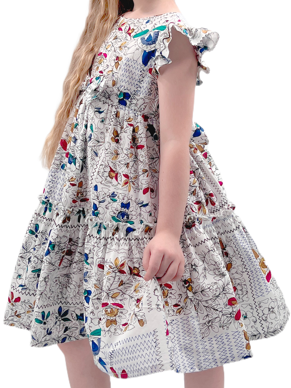 Платье для девочки О57235 | Детская одежда оптом от производителя купить в Москве и по России ★★★  Оптовый магазин детской одежды «Карамелли»