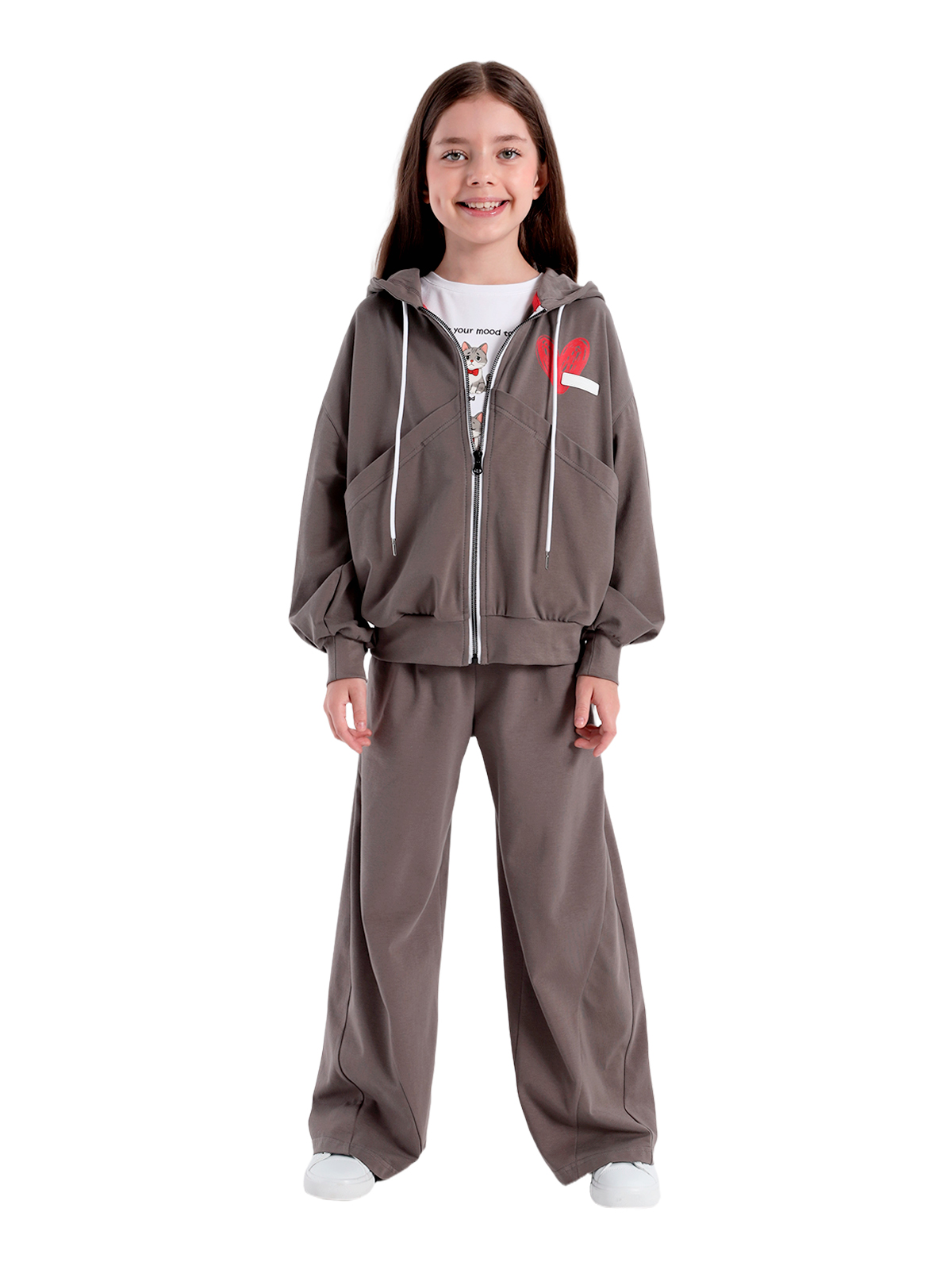 Джемпер для девочки О57278 | Детская одежда оптом от производителя купить в Москве и по России ★★★  Оптовый магазин детской одежды «Карамелли»