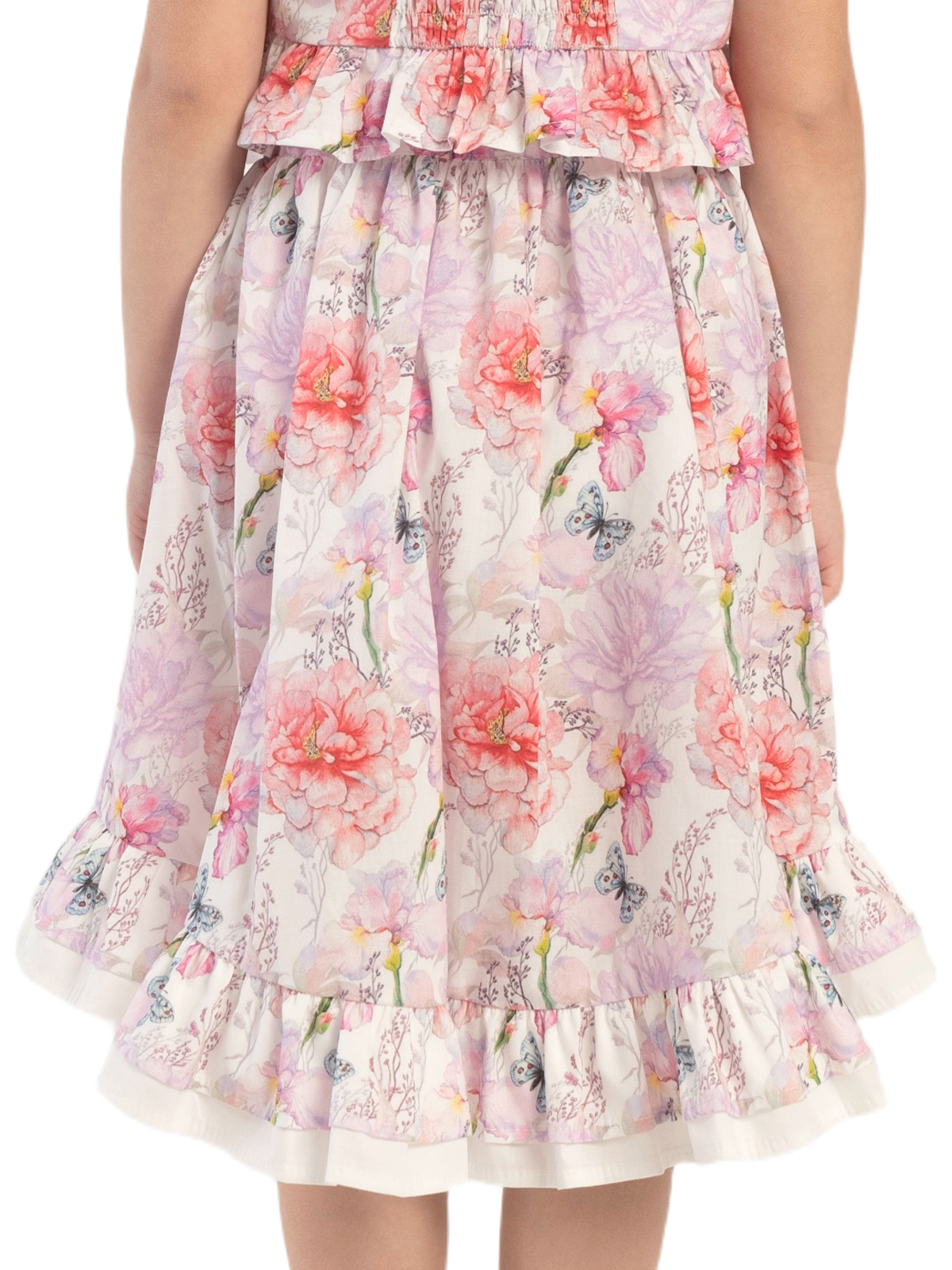 Комп.:блузка,юбка для девочки О57396 | Детская одежда оптом от производителя купить в Москве и по России ★★★  Оптовый магазин детской одежды «Карамелли»