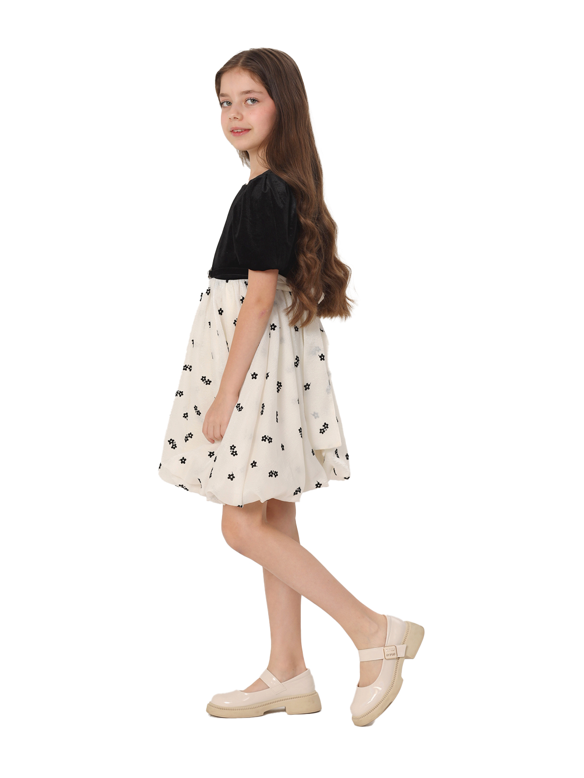 Платье для девочки О87211 | нарядная | молочный-черный |  | Детская одежда оптом от производителя купить в Москве и по России ★★★  Оптовый магазин детской одежды «Карамелли» Платье для девочки О87211 | Детская одежда оптом от производителя купить в Москве и по России ★★★  Оптовый магазин детской одежды «Карамелли»