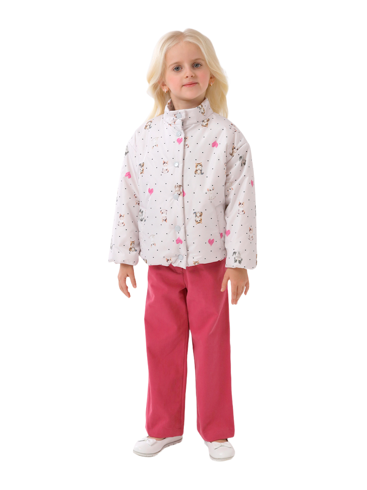 Куртка для девочки О57298 | Детская одежда оптом от производителя купить в Москве и по России ★★★  Оптовый магазин детской одежды «Карамелли»