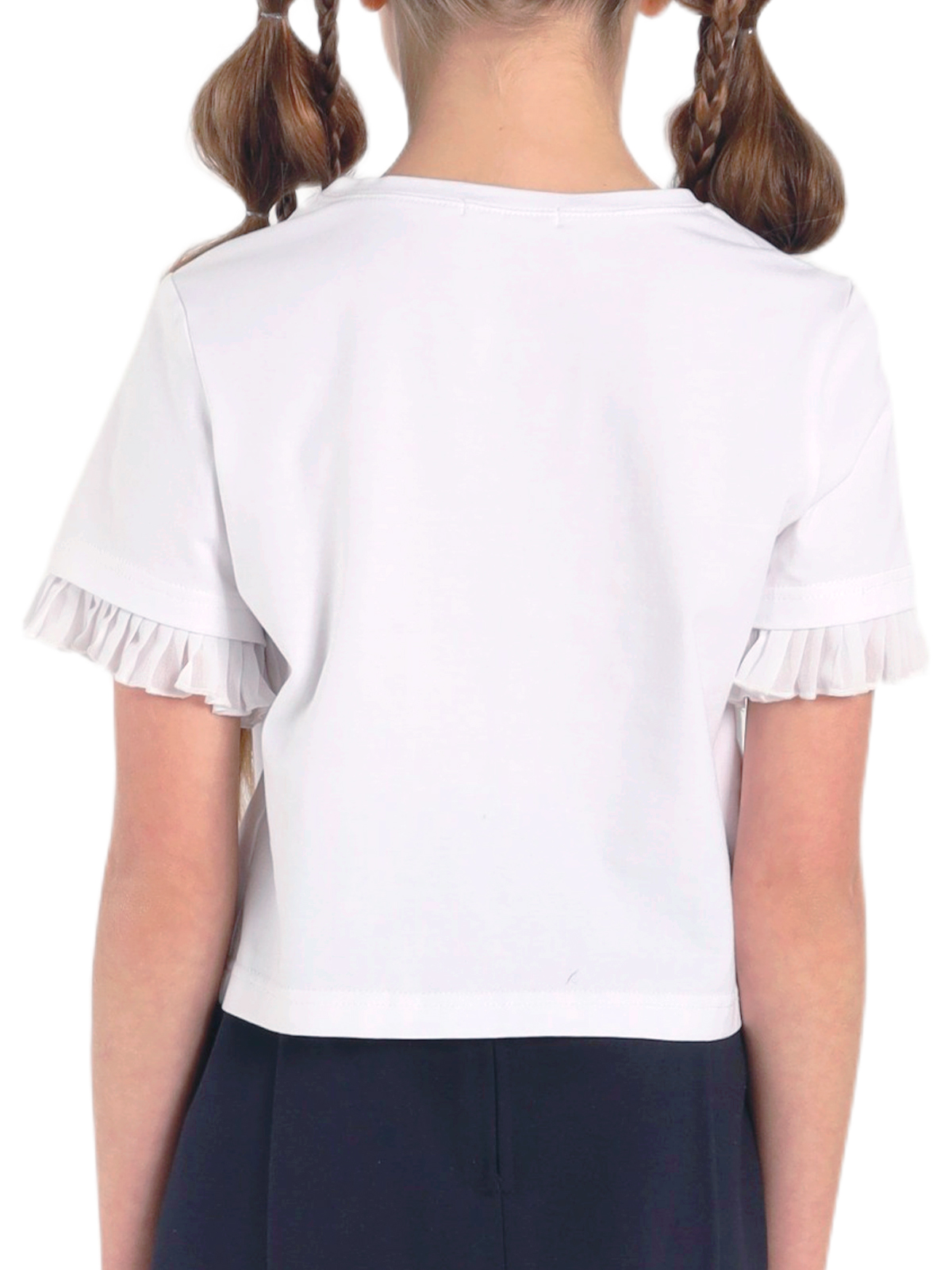 Школьный джемпер для девочки О76462 | Детская одежда оптом от производителя купить в Москве и по России ★★★  Оптовый магазин детской одежды «Карамелли»