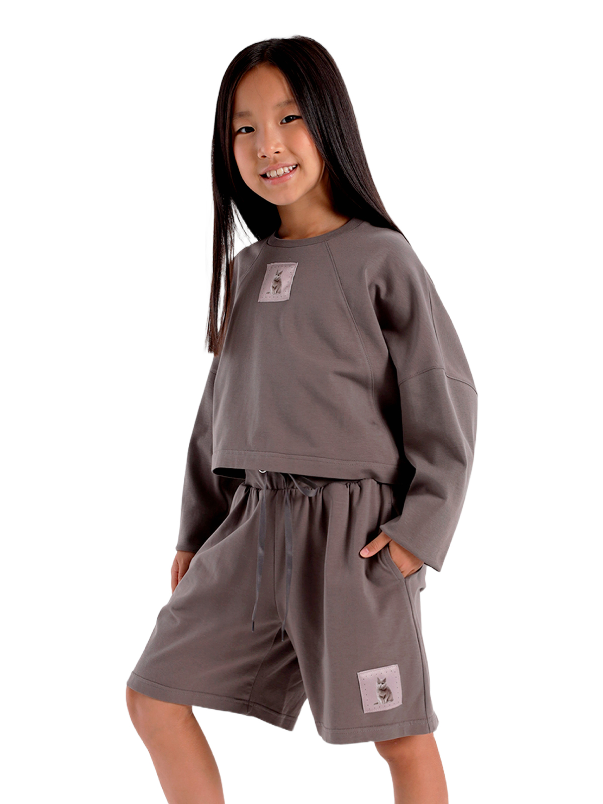 Шорты для девочки О57275 | Детская одежда оптом от производителя купить в Москве и по России ★★★  Оптовый магазин детской одежды «Карамелли»