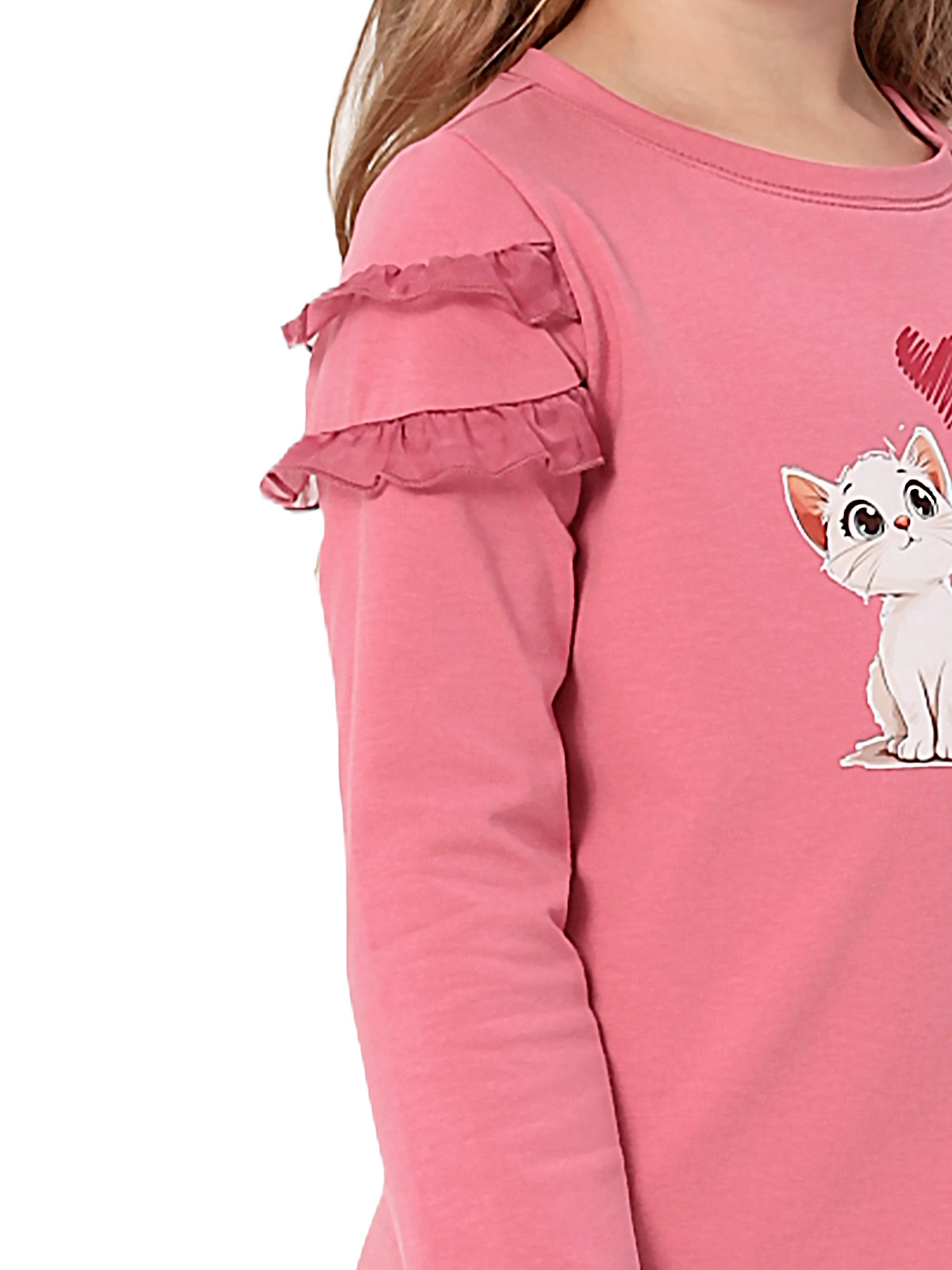 Джемпер для девочки О57307 | Детская одежда оптом от производителя купить в Москве и по России ★★★  Оптовый магазин детской одежды «Карамелли»