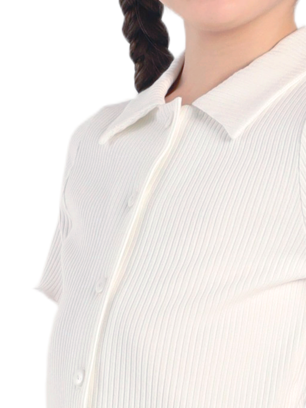 Школьная блузка для девочки О76979 | Детская одежда оптом от производителя купить в Москве и по России ★★★  Оптовый магазин детской одежды «Карамелли»