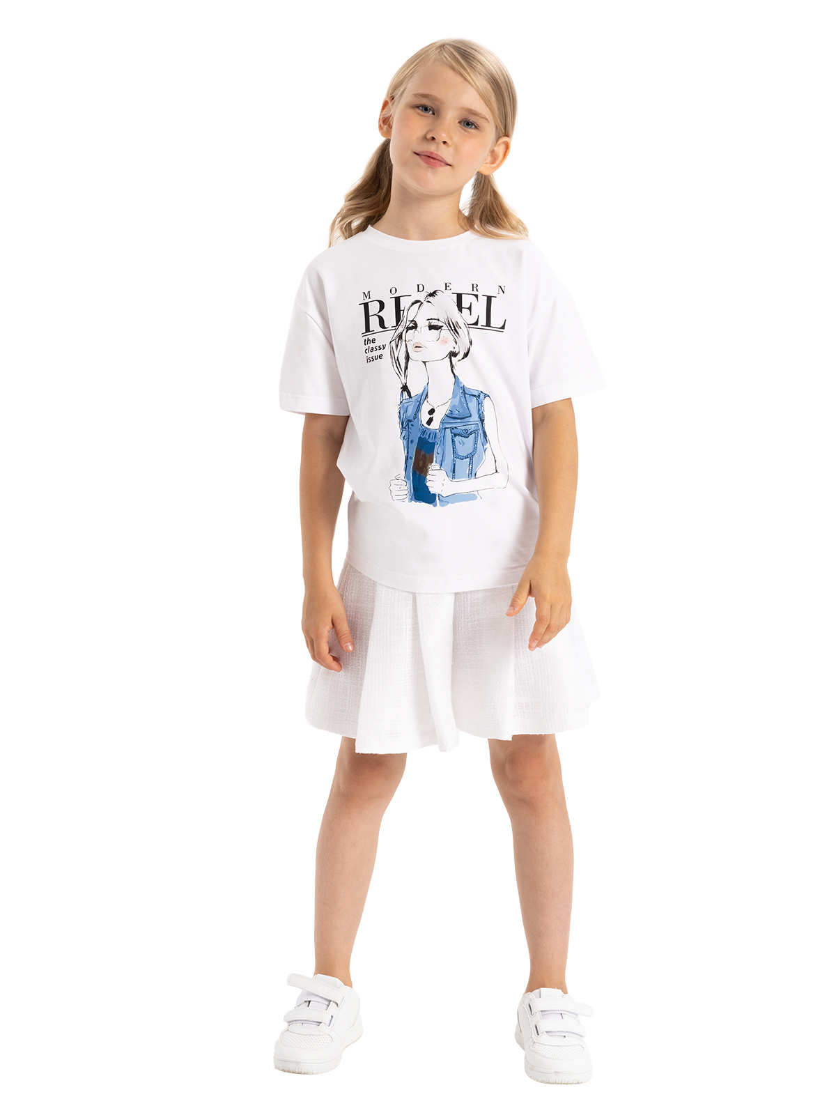 Джемпер для девочки О56362 | Детская одежда оптом от производителя купить в Москве и по России ★★★  Оптовый магазин детской одежды «Карамелли»