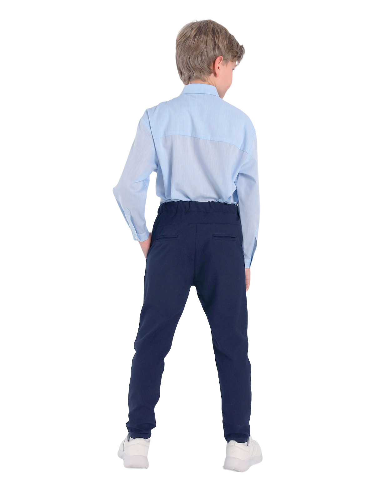 Школьные брюки для мальчика О14494 | Детская одежда оптом от производителя купить в Москве и по России ★★★  Оптовый магазин детской одежды «Карамелли»