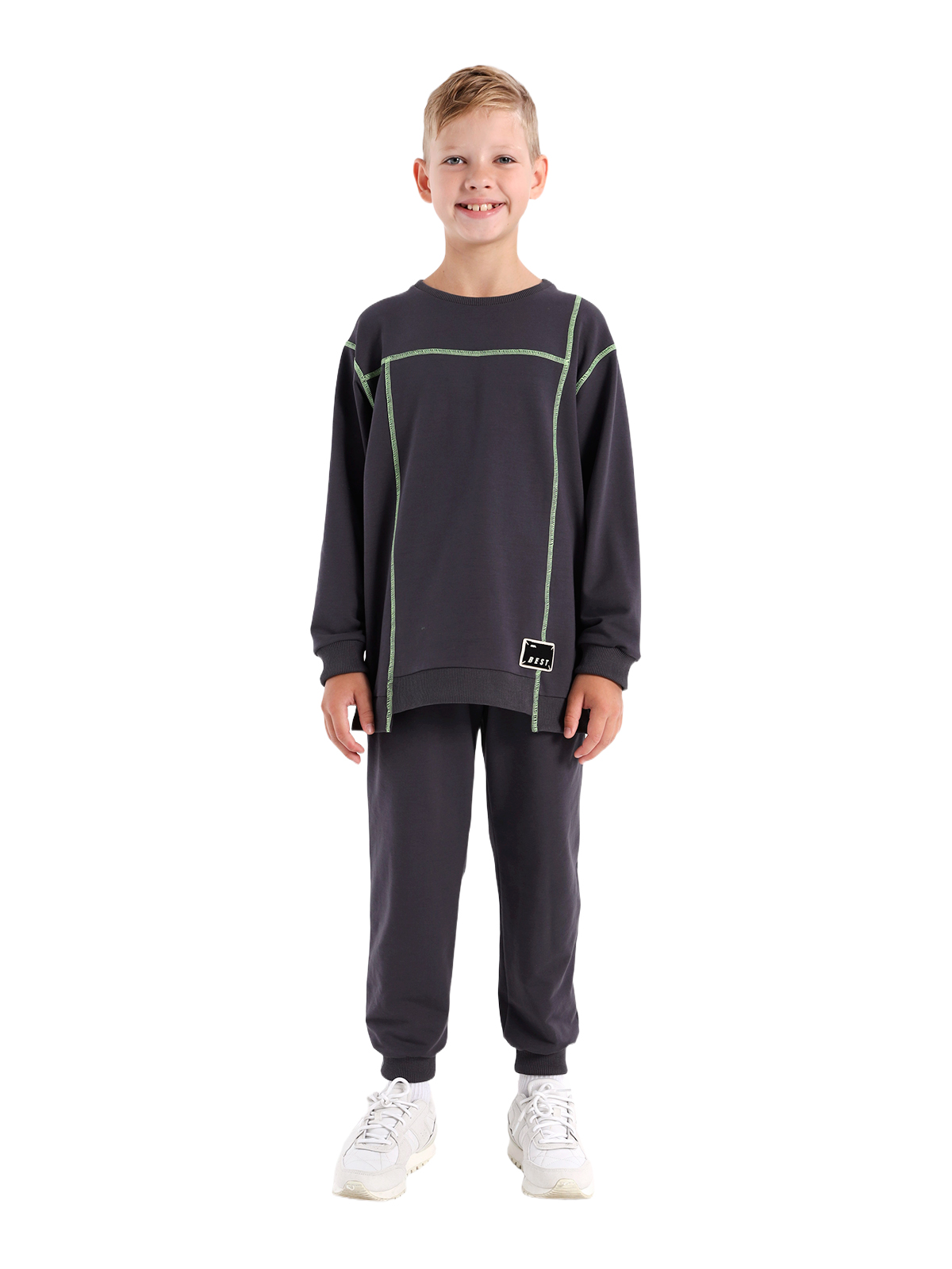 Джемпер для мальчика О47317 | Детская одежда оптом от производителя купить в Москве и по России ★★★  Оптовый магазин детской одежды «Карамелли»