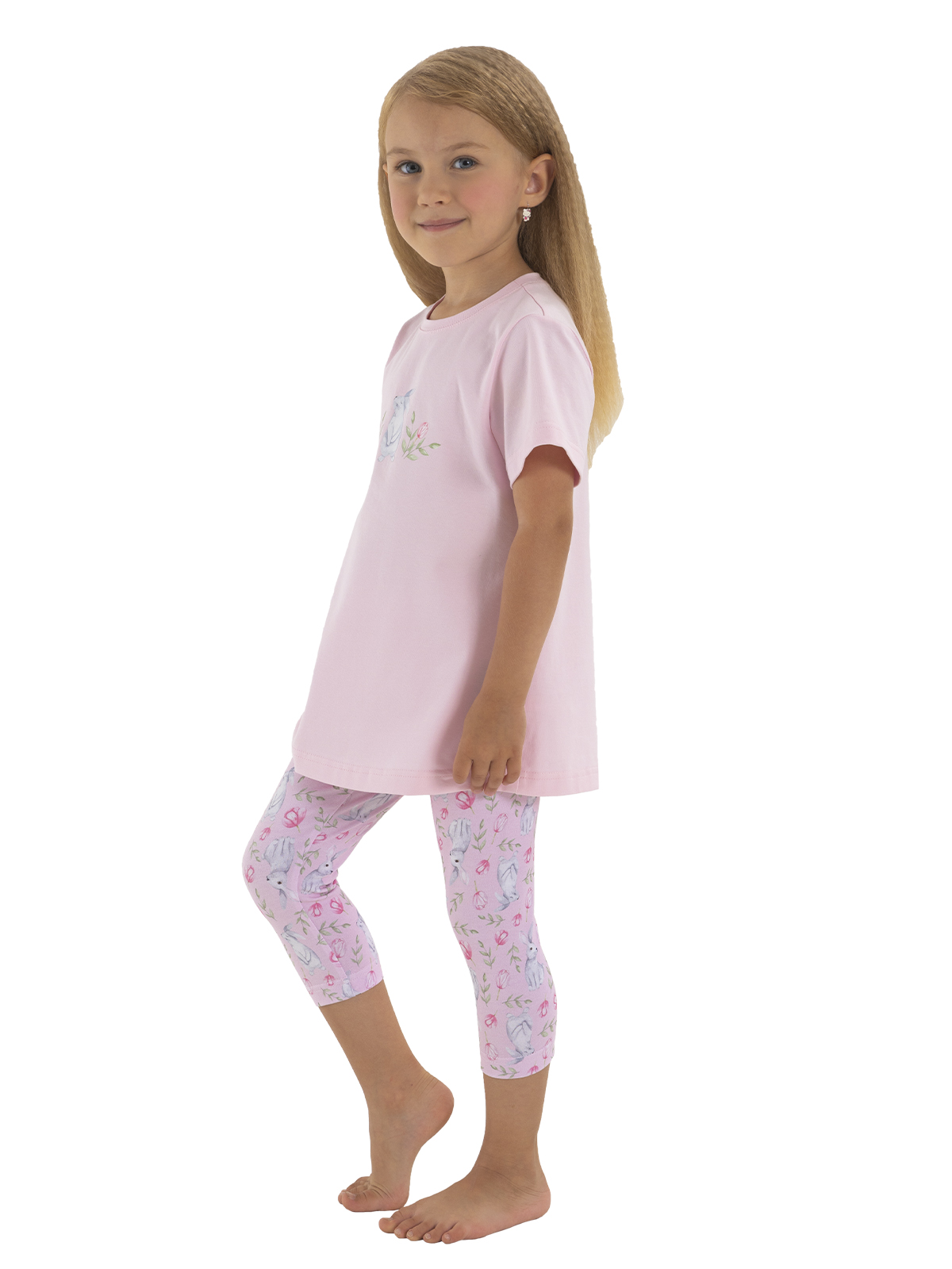 Пижама для девочки 06080 | Детская одежда оптом от производителя купить в Москве и по России ★★★  Оптовый магазин детской одежды «Карамелли»