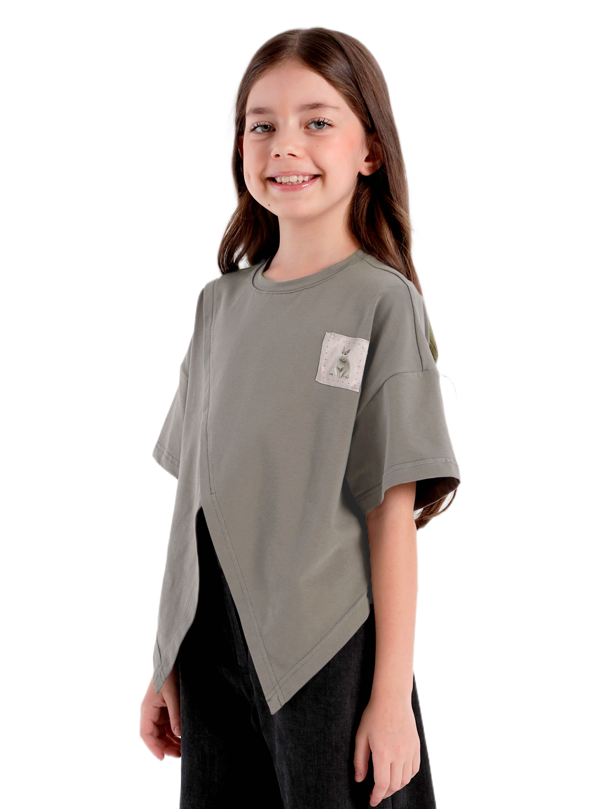 Джемпер для девочки О57276 | Детская одежда оптом от производителя купить в Москве и по России ★★★  Оптовый магазин детской одежды «Карамелли»