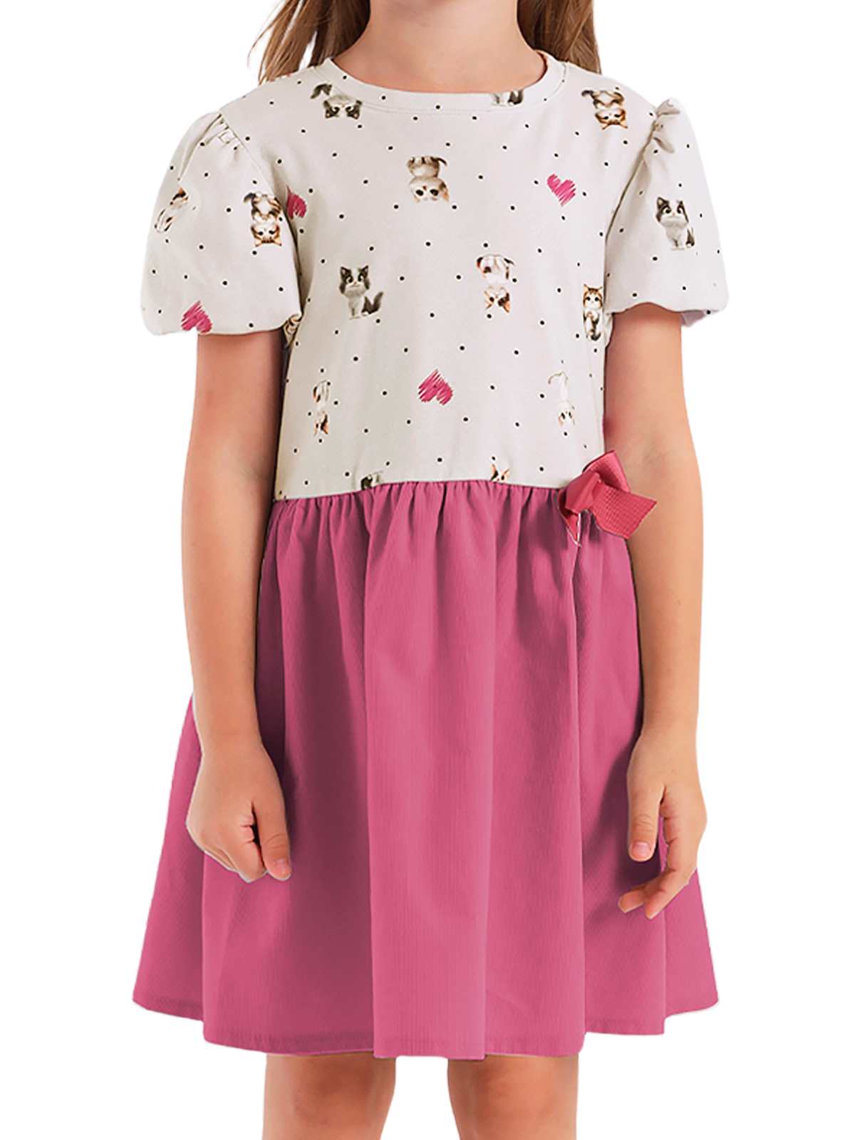 Платье для девочки О57306 | Детская одежда оптом от производителя купить в Москве и по России ★★★  Оптовый магазин детской одежды «Карамелли»