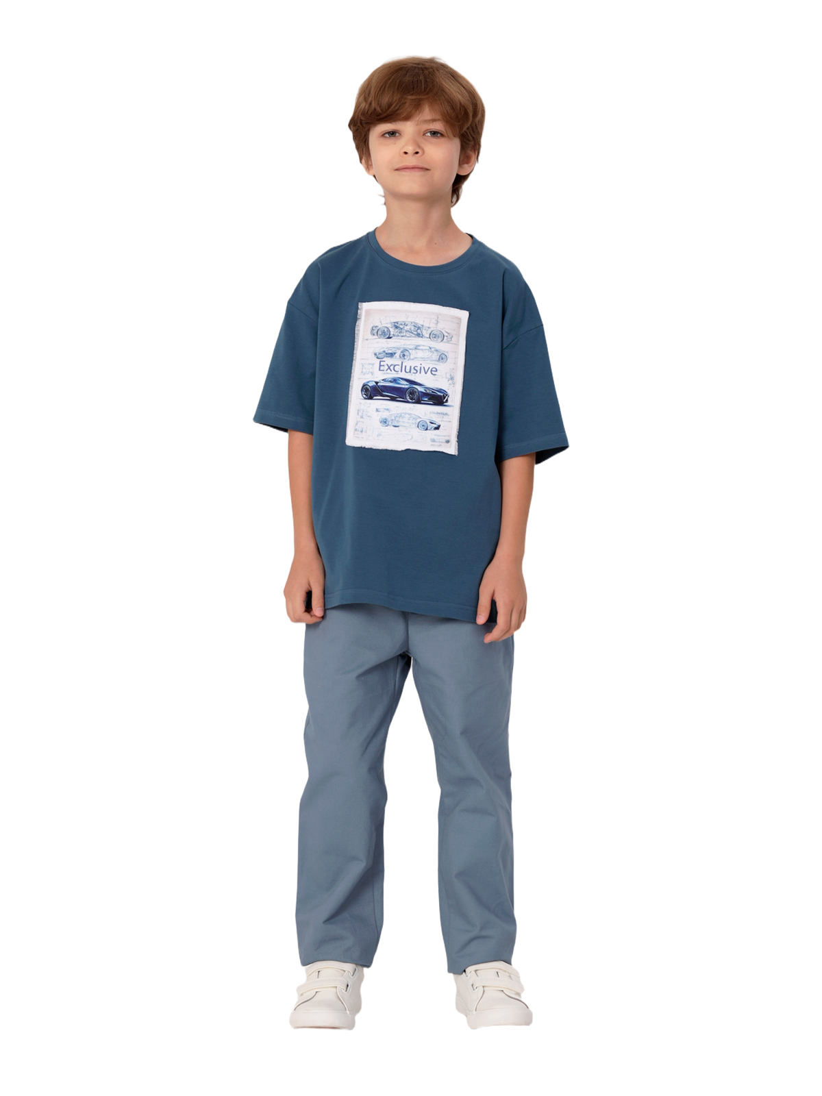 Джемпер для мальчика О47331 | Детская одежда оптом от производителя купить в Москве и по России ★★★  Оптовый магазин детской одежды «Карамелли»