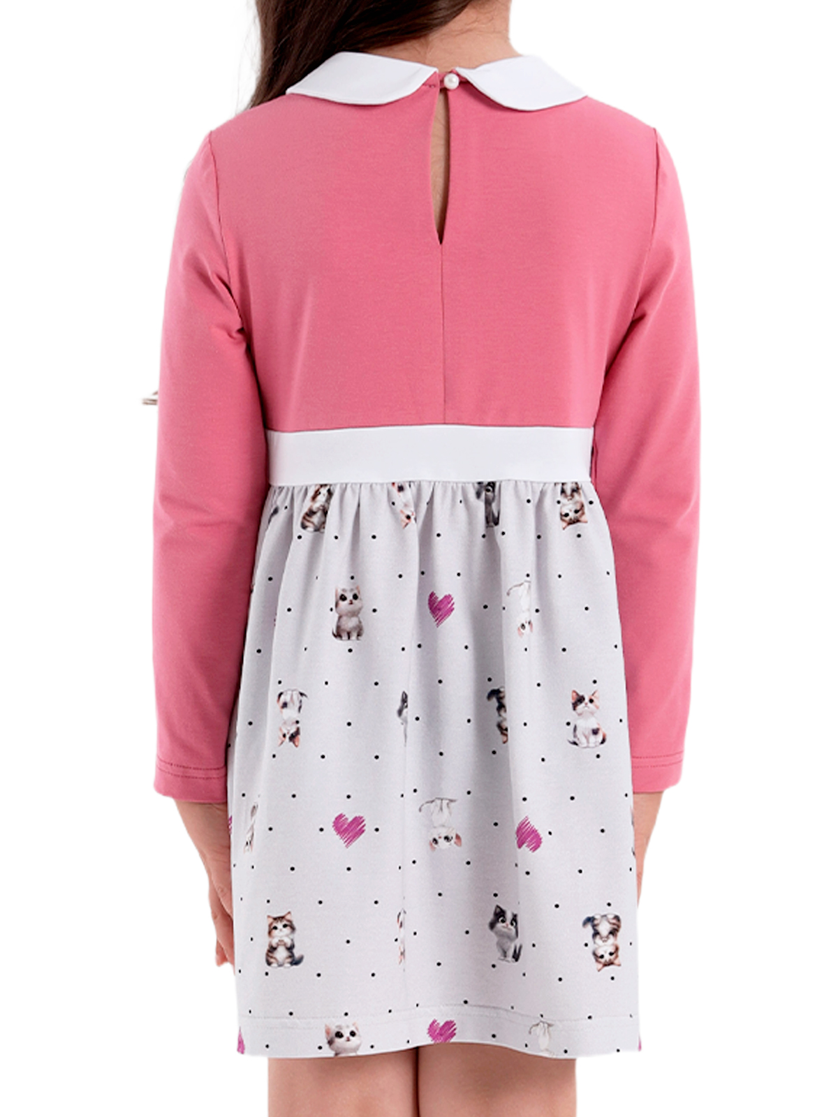 Платье для девочки О56783 | Детская одежда оптом от производителя купить в Москве и по России ★★★  Оптовый магазин детской одежды «Карамелли»