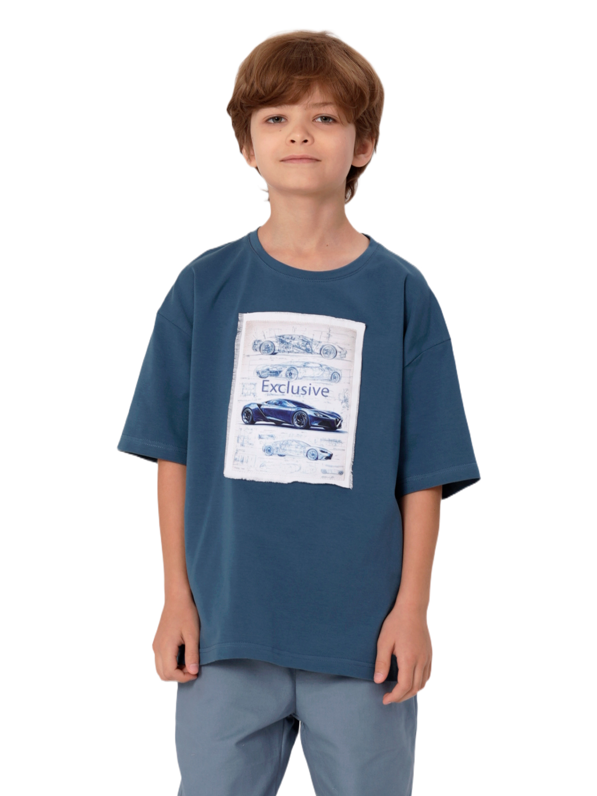 Джемпер для мальчика О47331 | Детская одежда оптом от производителя купить в Москве и по России ★★★  Оптовый магазин детской одежды «Карамелли»