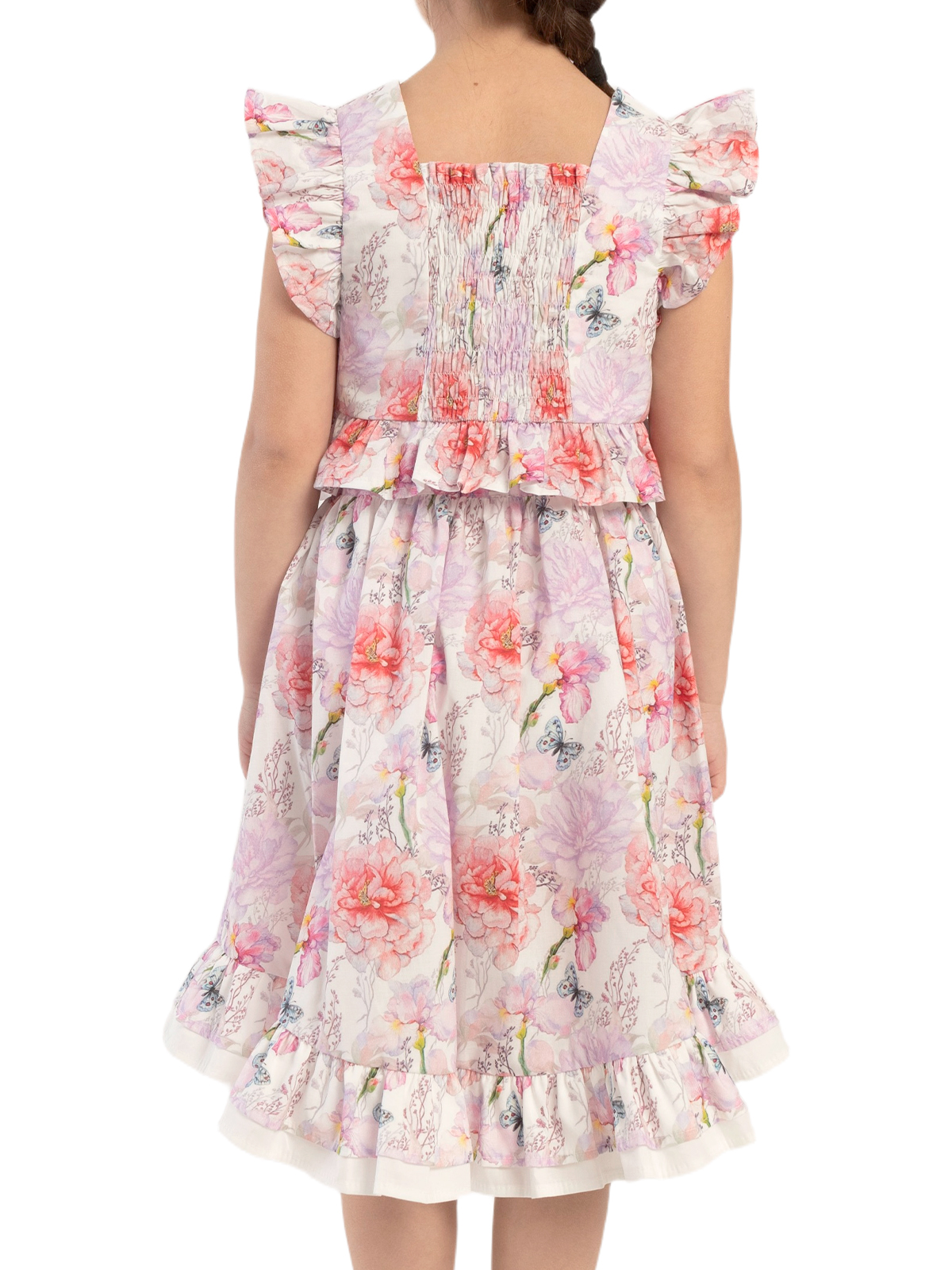 Комп.:блузка,юбка для девочки О57396 | Детская одежда оптом от производителя купить в Москве и по России ★★★  Оптовый магазин детской одежды «Карамелли»