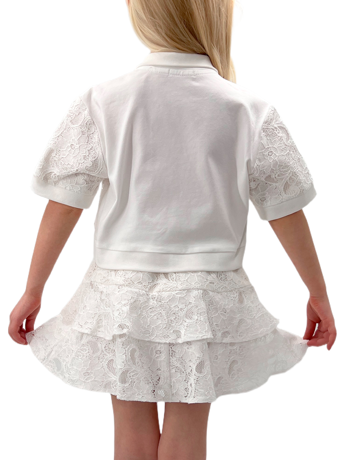 Ком.:блуз.,юб.-шор. для девочки О57223 | Детская одежда оптом от производителя купить в Москве и по России ★★★  Оптовый магазин детской одежды «Карамелли»