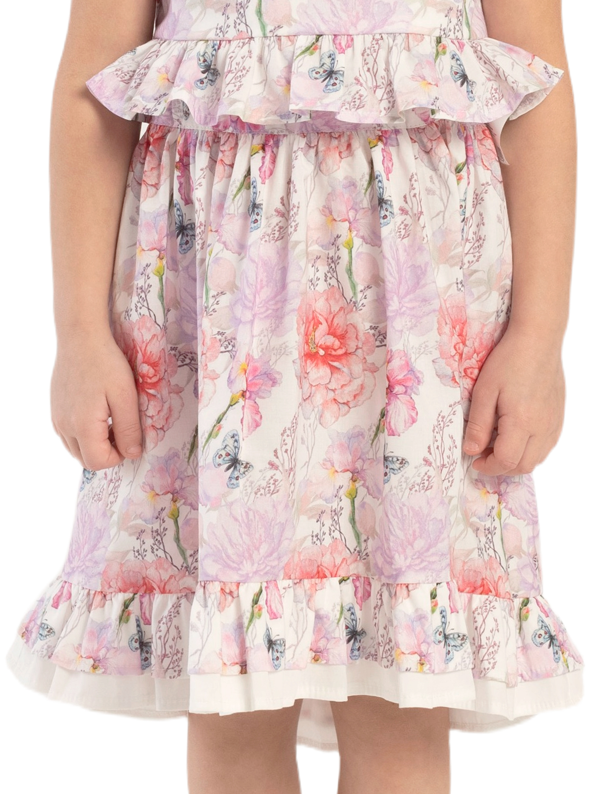 Комп.:блузка,юбка для девочки О57396 | Детская одежда оптом от производителя купить в Москве и по России ★★★  Оптовый магазин детской одежды «Карамелли»