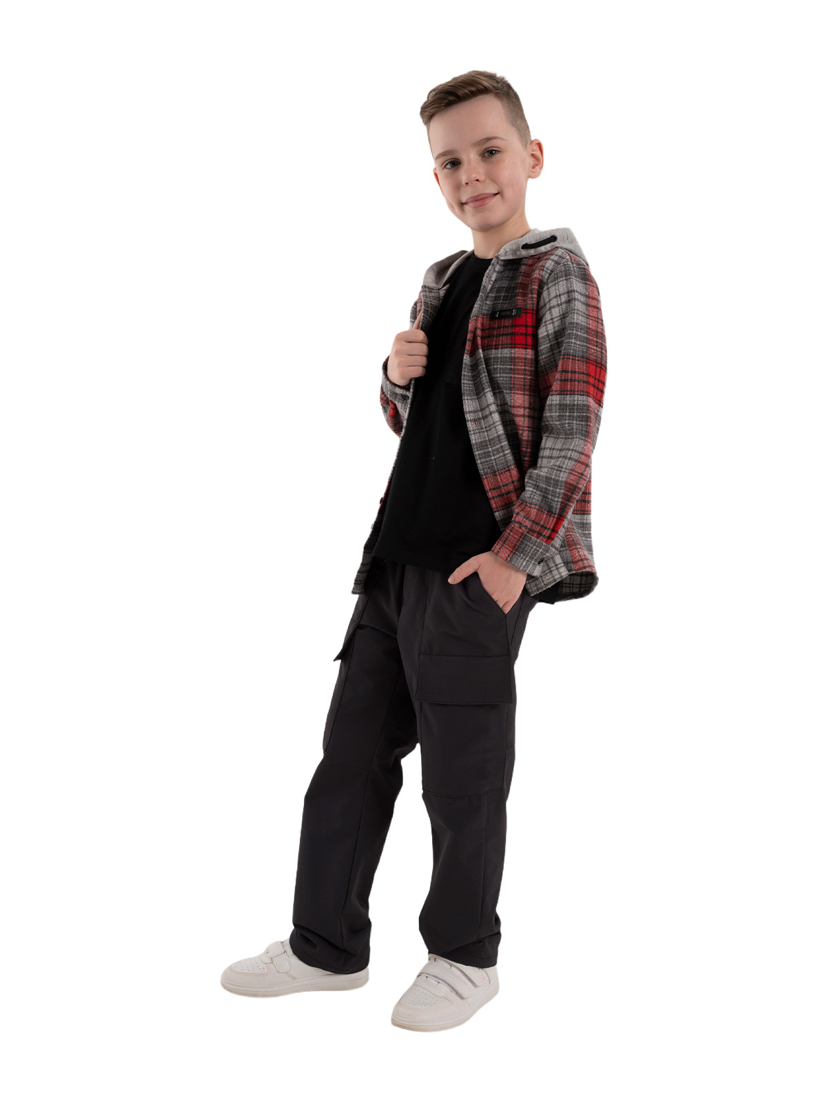 Куртка для мальчика О36247 | Детская одежда оптом от производителя купить в Москве и по России ★★★  Оптовый магазин детской одежды «Карамелли»