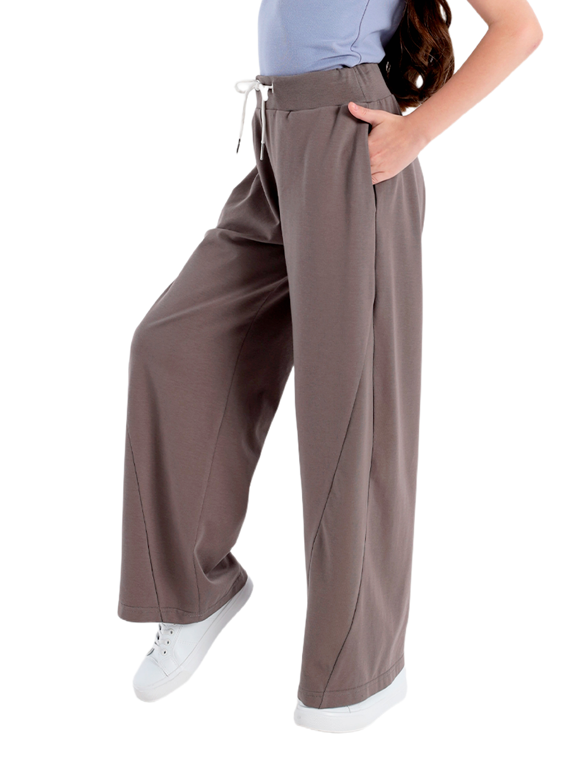 Брюки для девочки О57279 | Детская одежда оптом от производителя купить в Москве и по России ★★★  Оптовый магазин детской одежды «Карамелли»