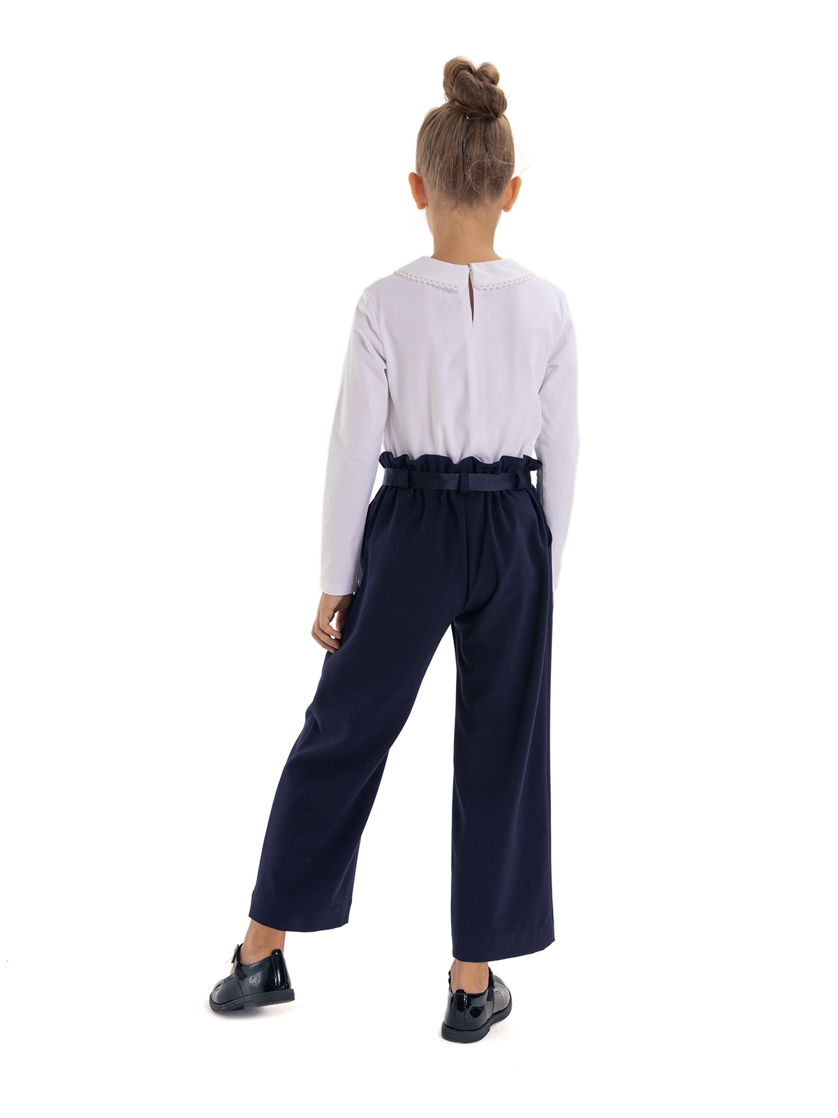 Школьный джемпер для девочки О76079 | Детская одежда оптом от производителя купить в Москве и по России ★★★  Оптовый магазин детской одежды «Карамелли»