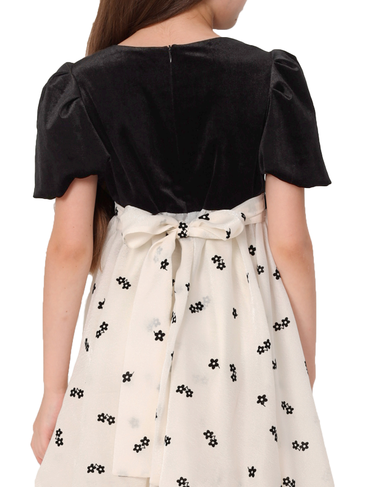 Платье для девочки О87211 | нарядная | молочный-черный |  | Детская одежда оптом от производителя купить в Москве и по России ★★★  Оптовый магазин детской одежды «Карамелли» Платье для девочки О87211 | Детская одежда оптом от производителя купить в Москве и по России ★★★  Оптовый магазин детской одежды «Карамелли»