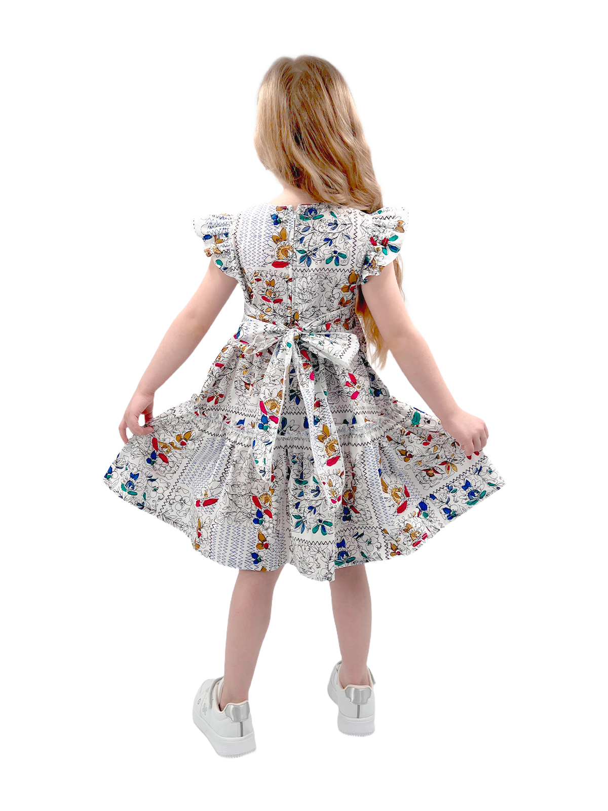 Платье для девочки О57235 | Детская одежда оптом от производителя купить в Москве и по России ★★★  Оптовый магазин детской одежды «Карамелли»