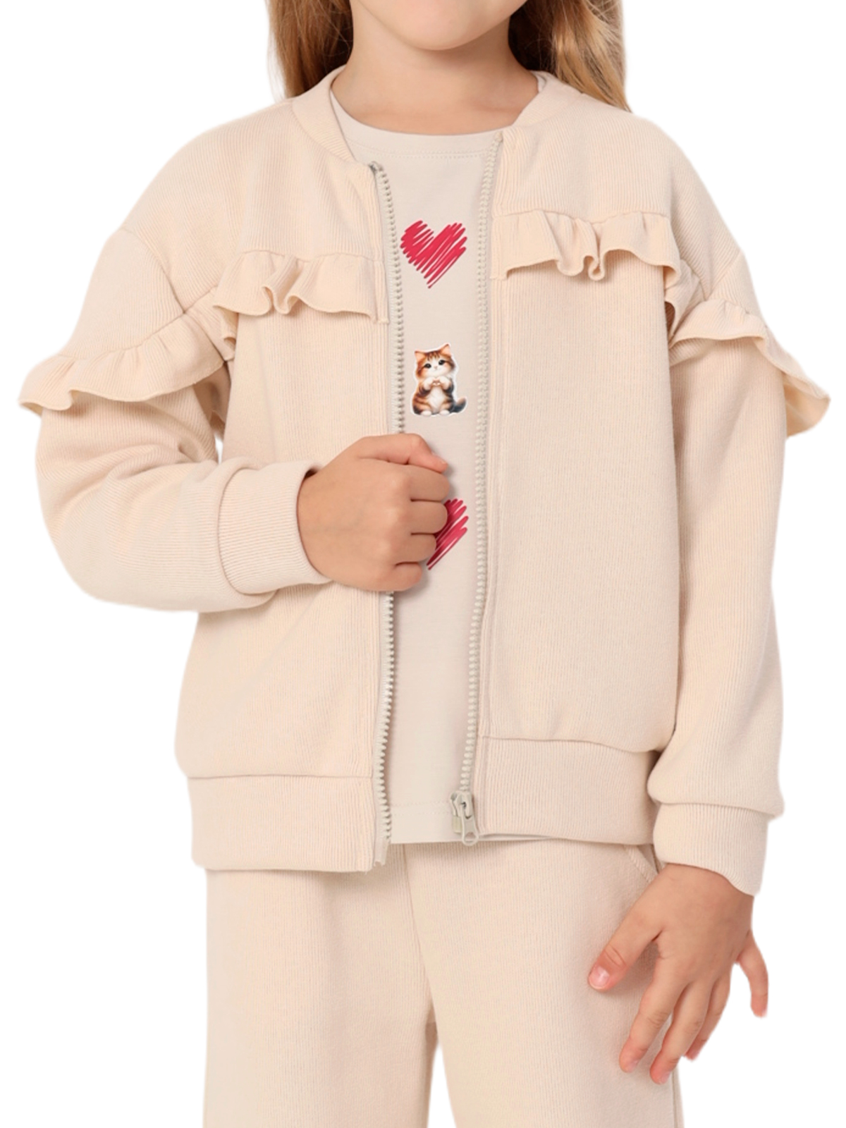 Джемпер для девочки О57304 | Детская одежда оптом от производителя купить в Москве и по России ★★★  Оптовый магазин детской одежды «Карамелли»