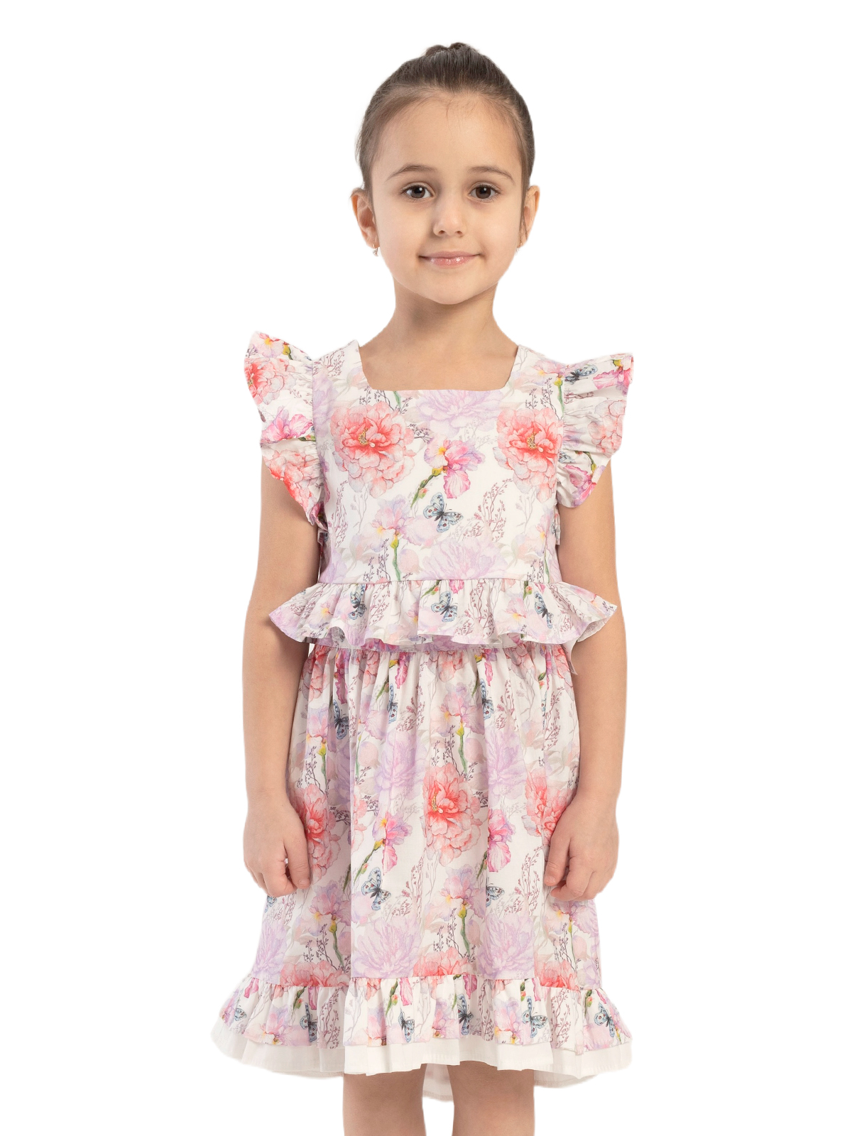 Комп.:блузка,юбка для девочки О57396 | Детская одежда оптом от производителя купить в Москве и по России ★★★  Оптовый магазин детской одежды «Карамелли»