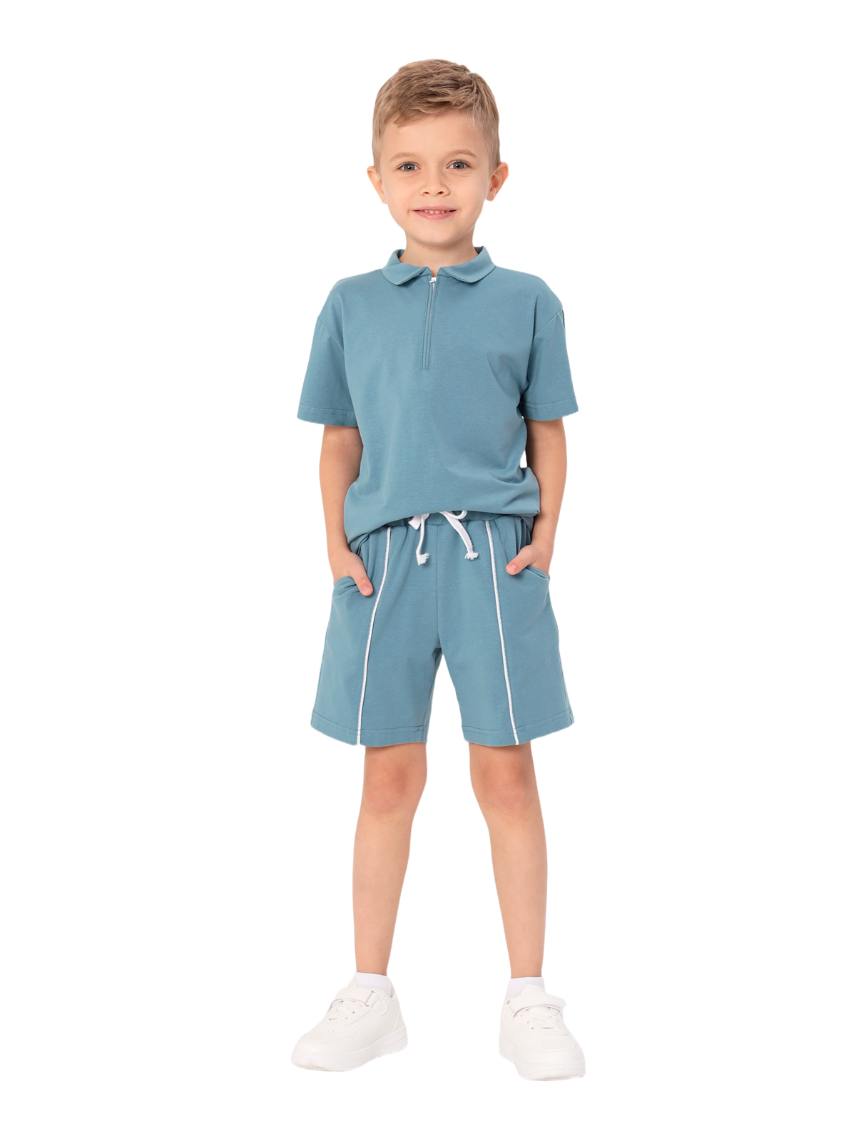 Комп:джем,шорты для мальчика О47323 | Детская одежда оптом от производителя купить в Москве и по России ★★★  Оптовый магазин детской одежды «Карамелли»