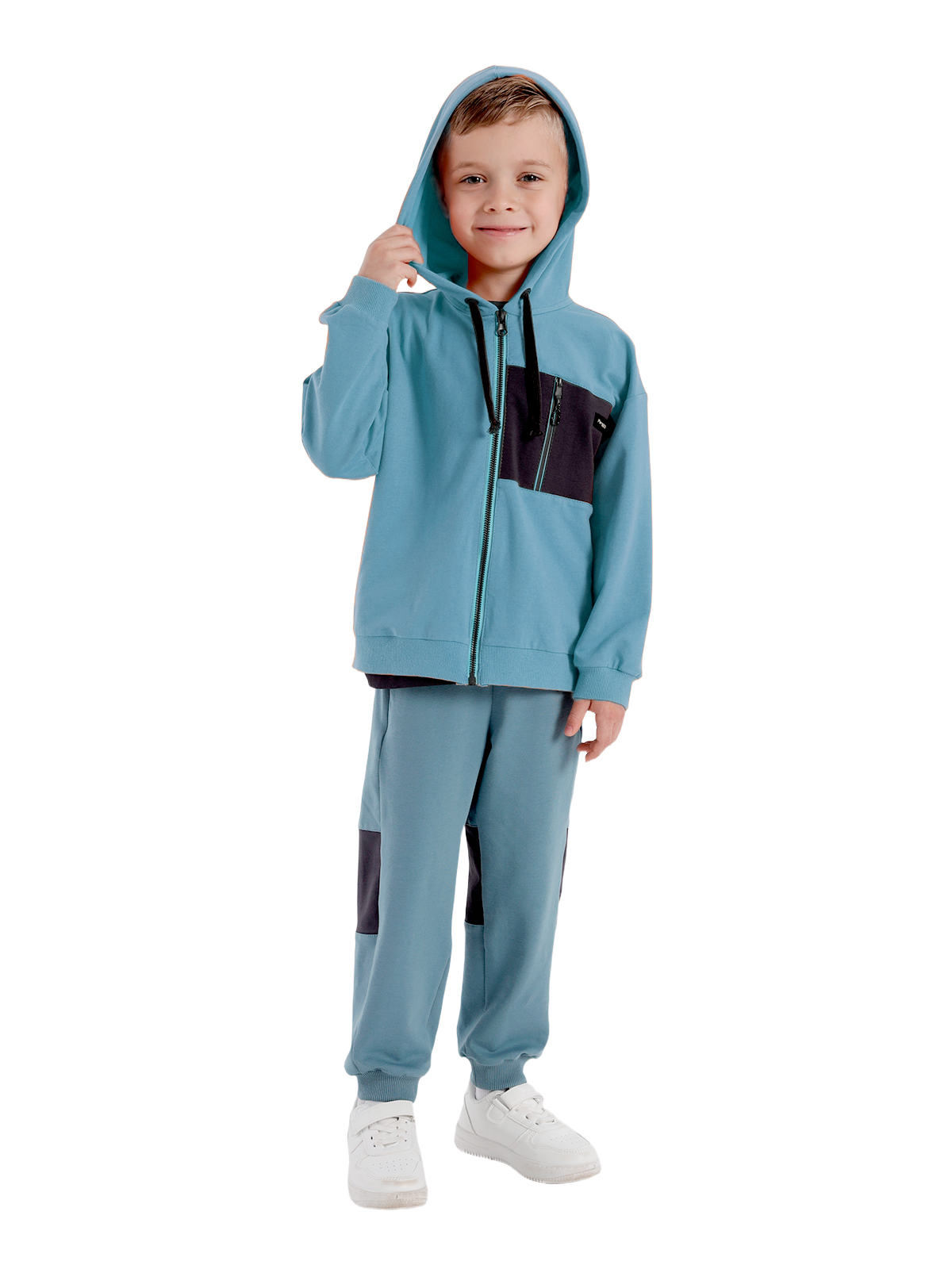 Джемпер для мальчика О47324 | Детская одежда оптом от производителя купить в Москве и по России ★★★  Оптовый магазин детской одежды «Карамелли»