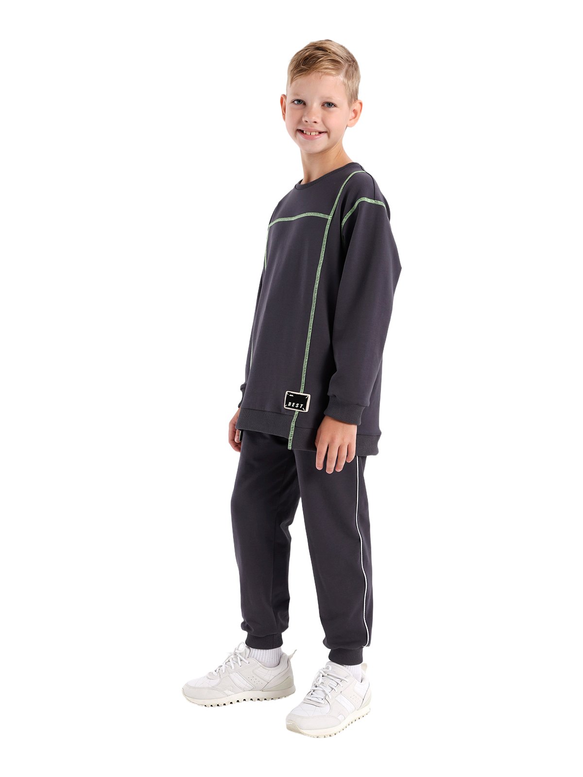 Джемпер для мальчика О47317 | Детская одежда оптом от производителя купить в Москве и по России ★★★  Оптовый магазин детской одежды «Карамелли»