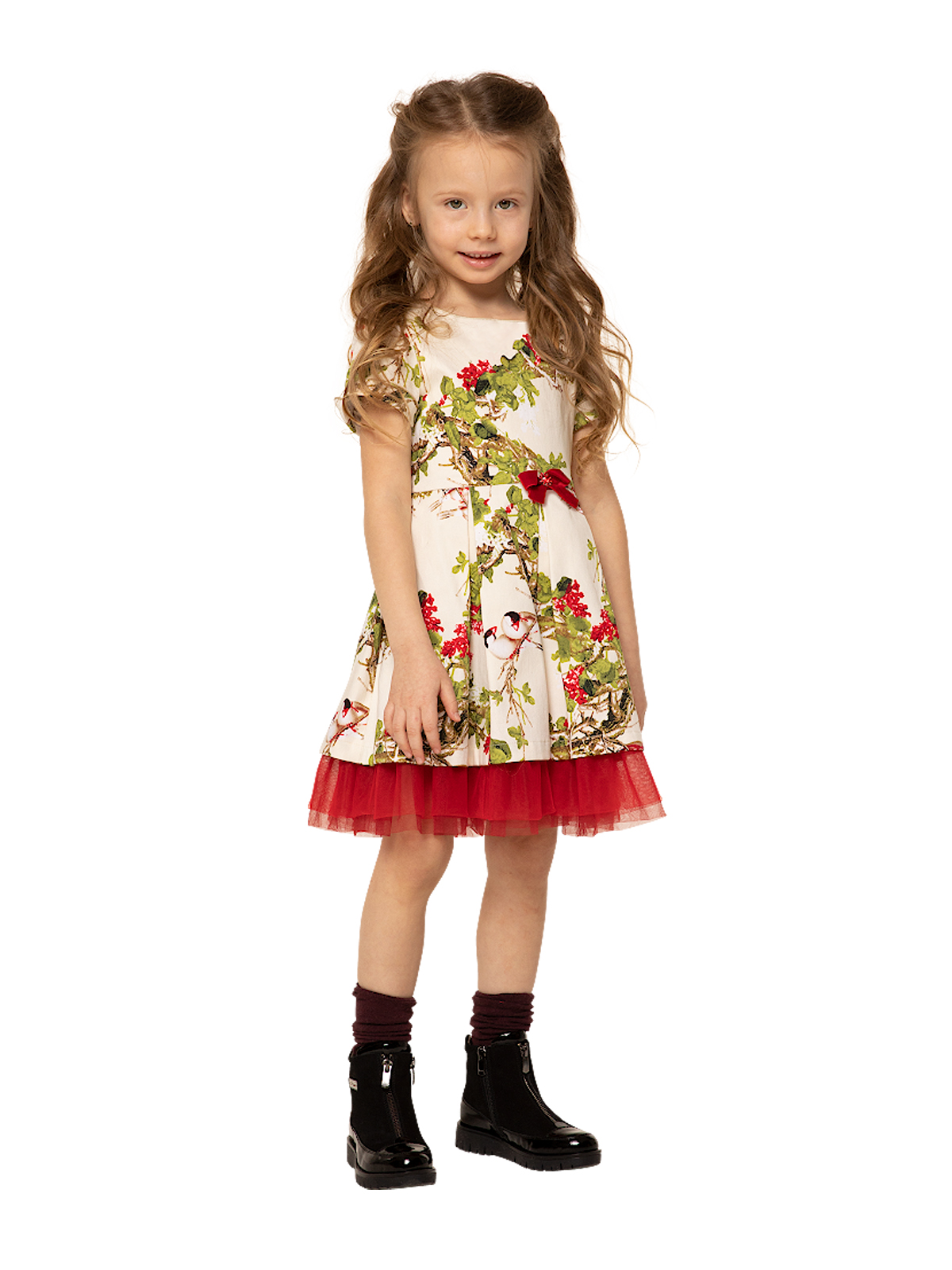 Платье для девочки О57246 | Детская одежда оптом от производителя купить в Москве и по России ★★★  Оптовый магазин детской одежды «Карамелли»