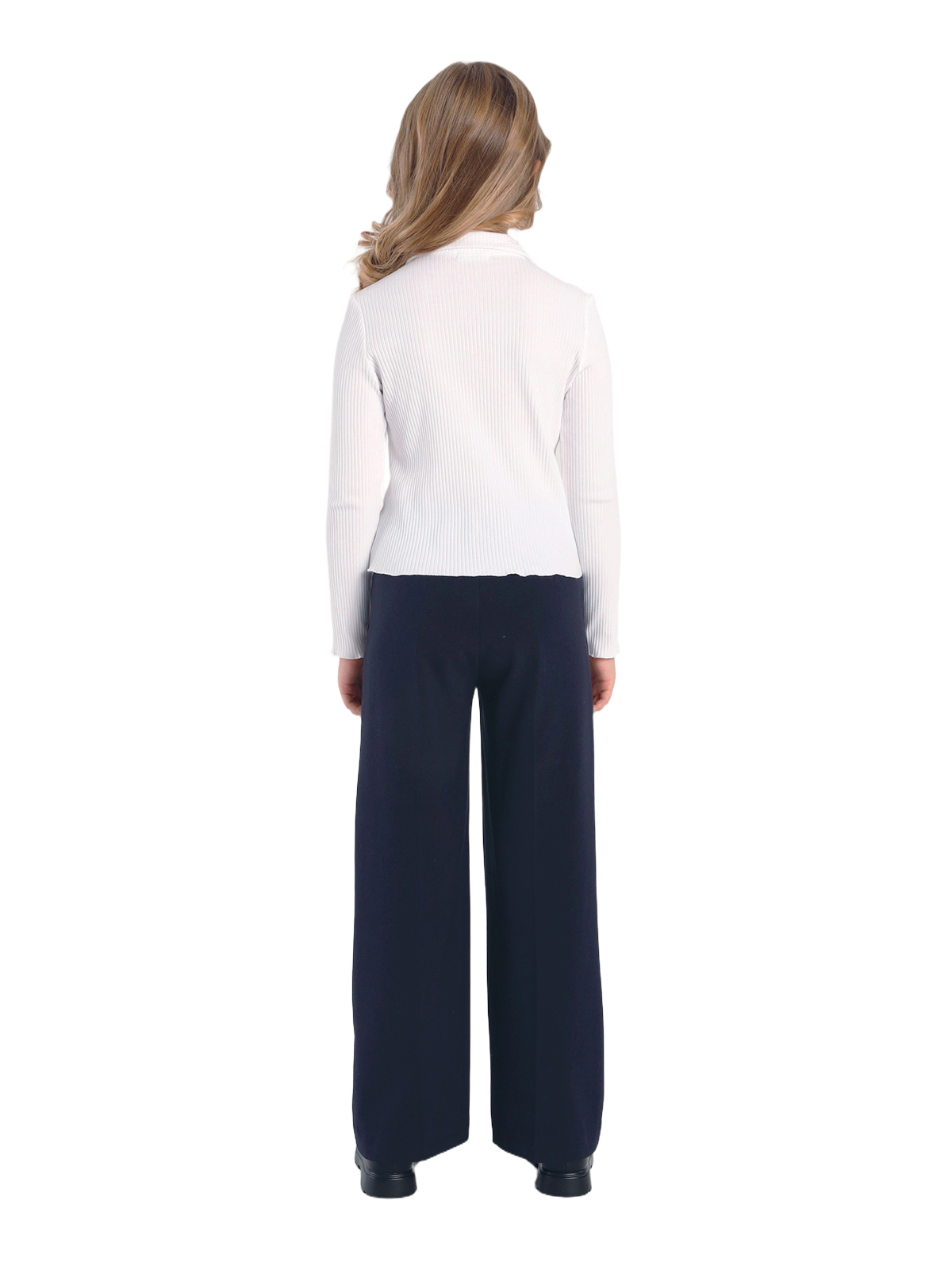 Школьная блузка для девочки О77024 | Детская одежда оптом от производителя купить в Москве и по России ★★★  Оптовый магазин детской одежды «Карамелли»